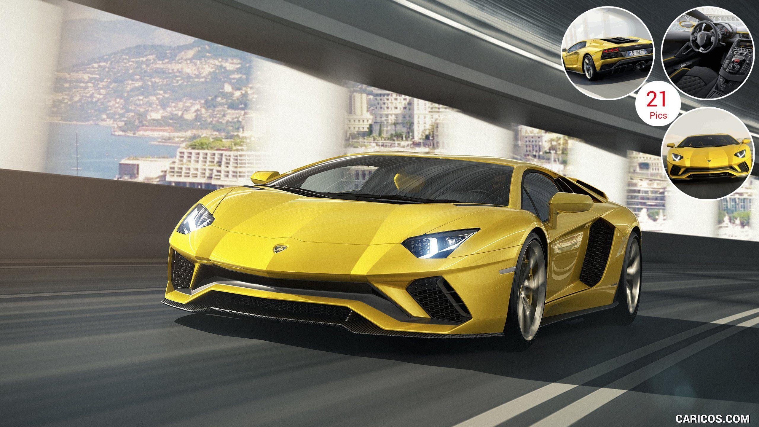 2560x1440 Lamborghini Aventador S. HD Wallpaper, Desktop