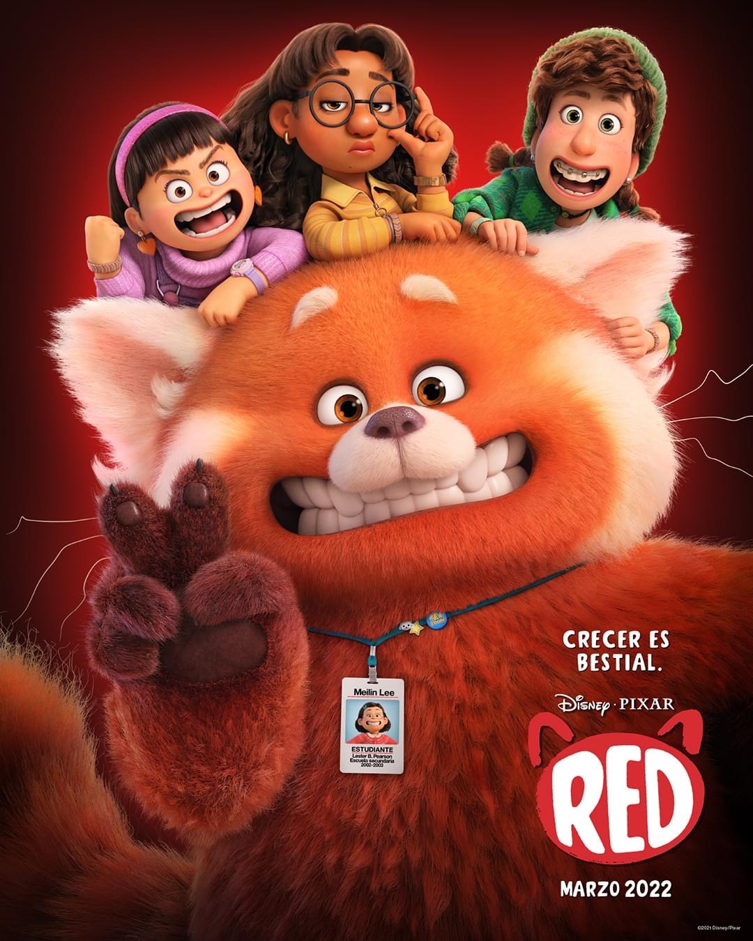 1080x1350 Turning Red of the cutest Pixar film ever, Phone