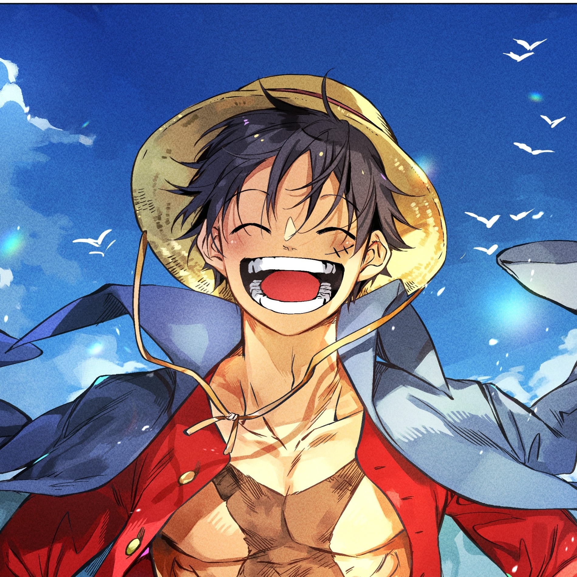 1900x1900 luffy Pfp Profile, Phone