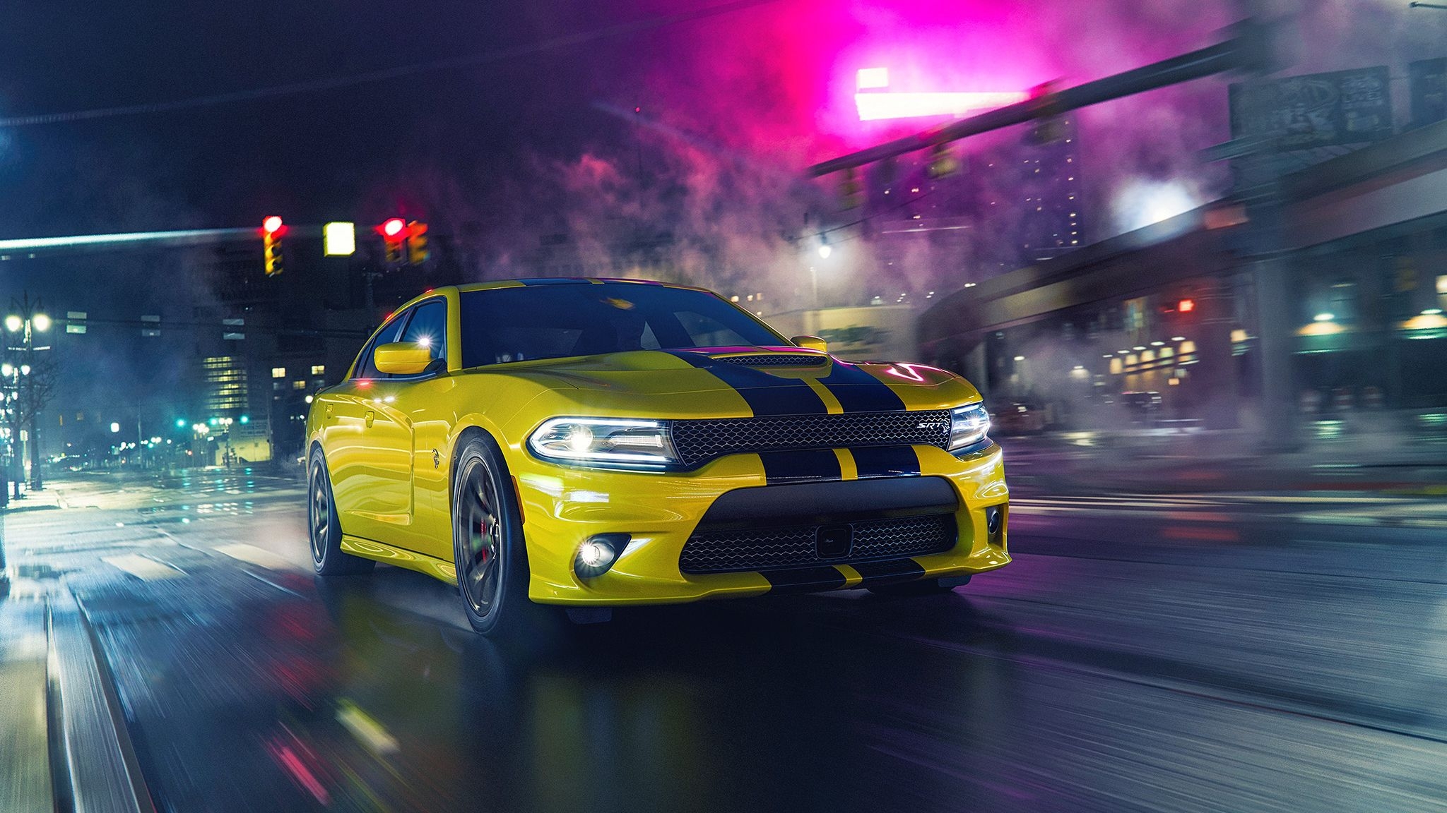 2050x1160 Hellcat Charger Wallpaper, Desktop