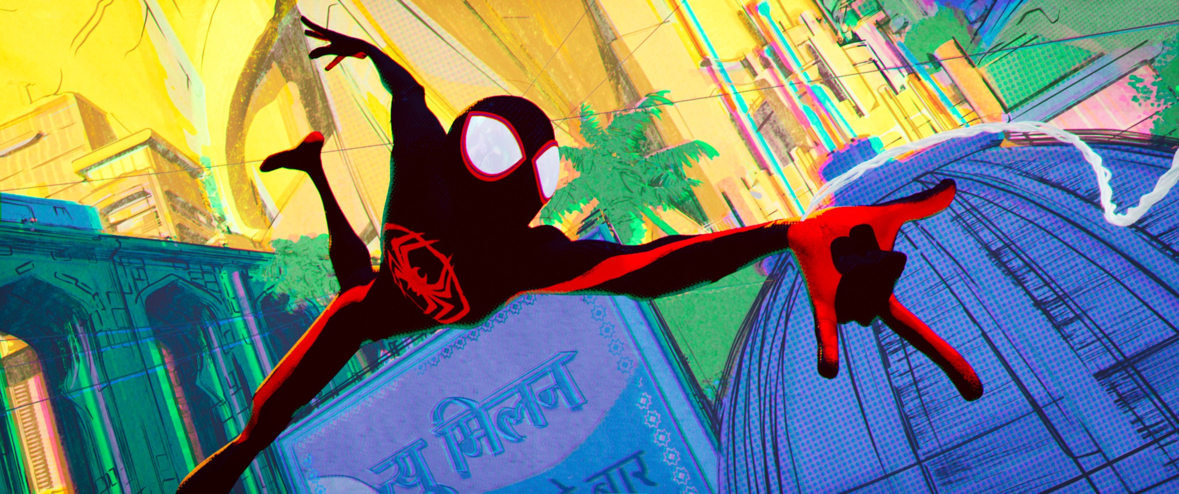 4100x1720 Spider Man: Across The Spider Verse' Sequel Out In 2024, Dual Screen