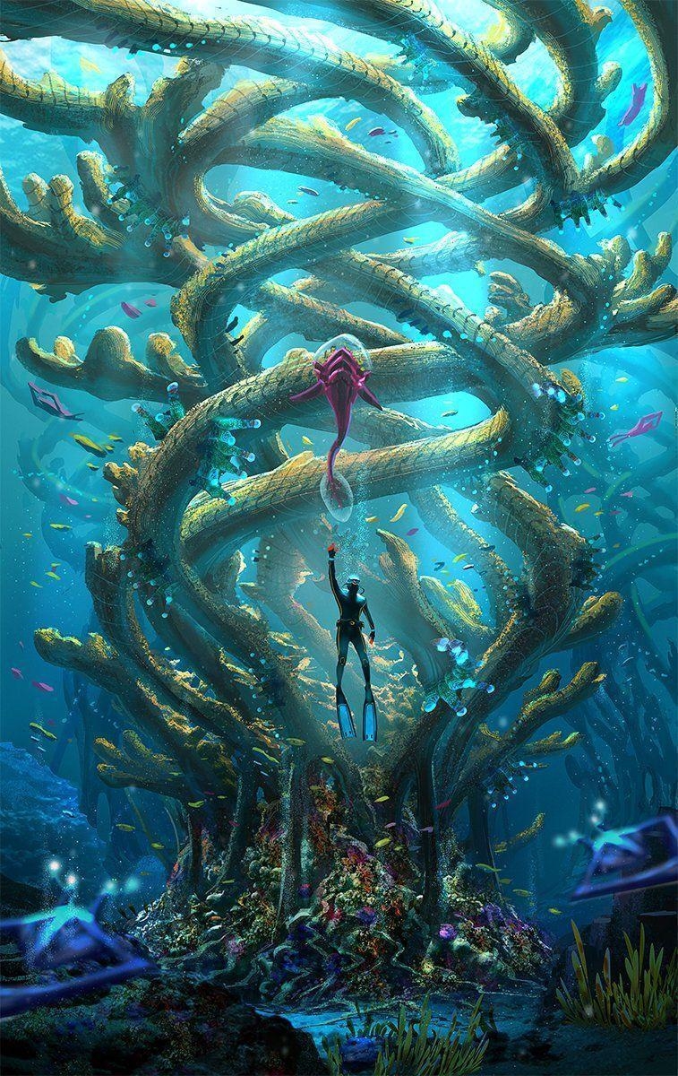 760x1200 Concept Art. Subnautica Wiki, Phone