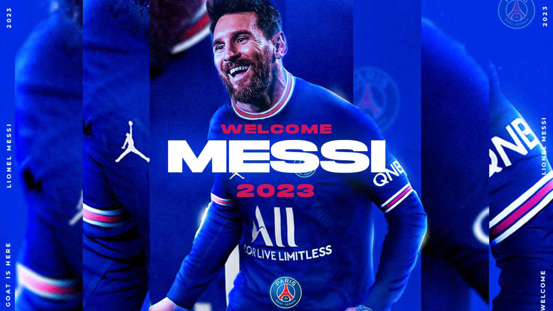 1920x1080 Messi PSG Wallpaper, Desktop