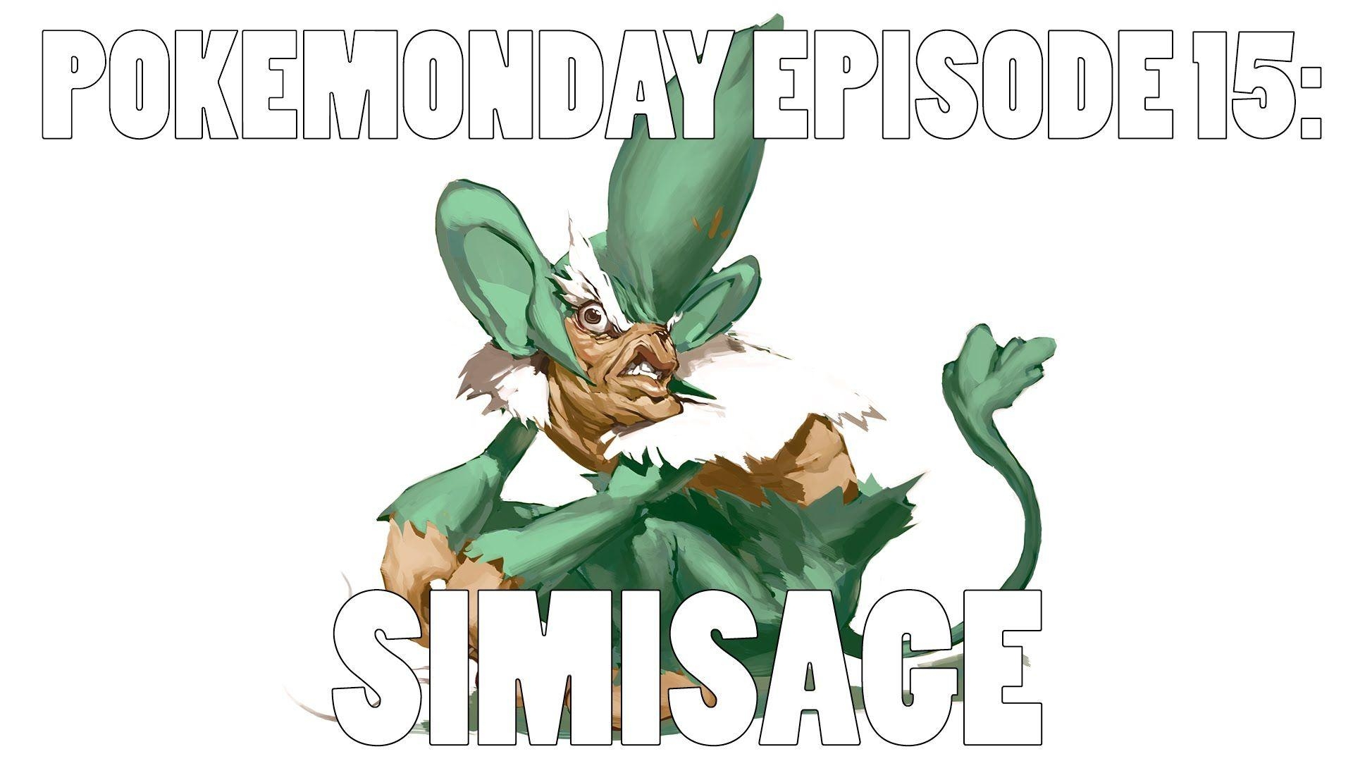 1920x1080 Pokemonday Episode 15: Simisage, Desktop