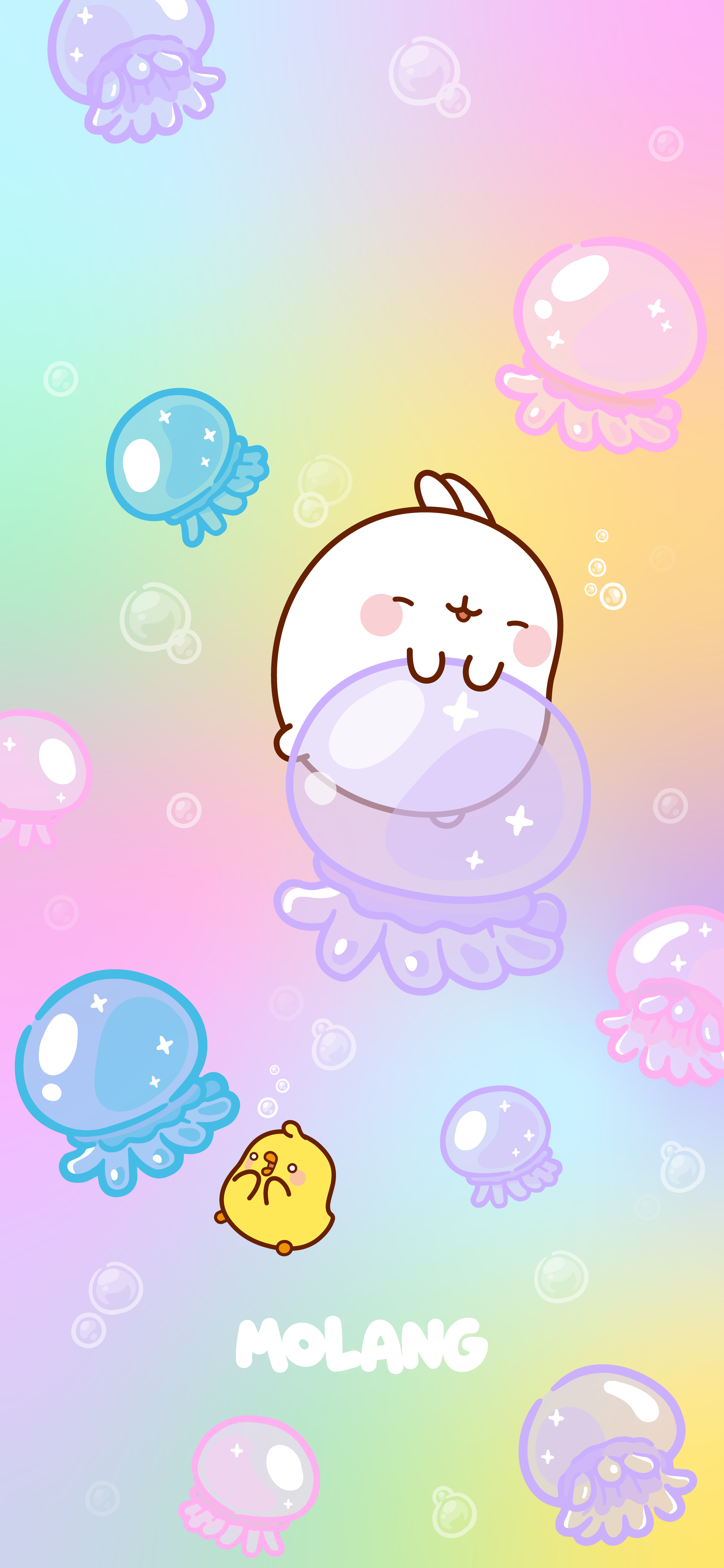 2090x4520 Molang Wallpaper. Molang Official Website, Phone