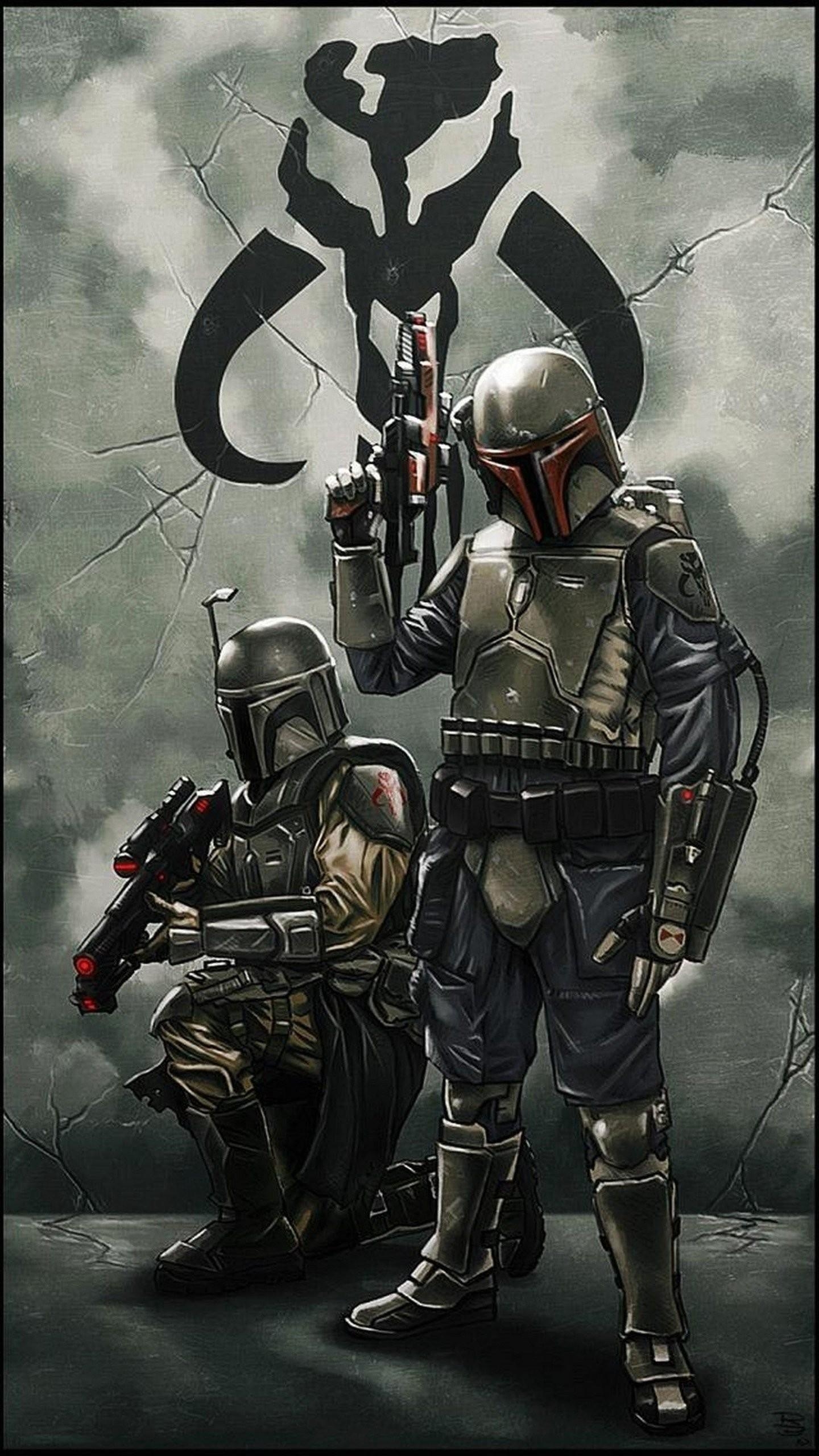 1440x2560 Mandalorian iPhone Wallpaper, Phone