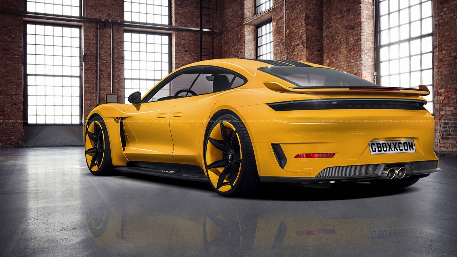 1920x1080 Porsche Taycan Exclusive Rendering Dreams Up A More Luxurious EV, Desktop