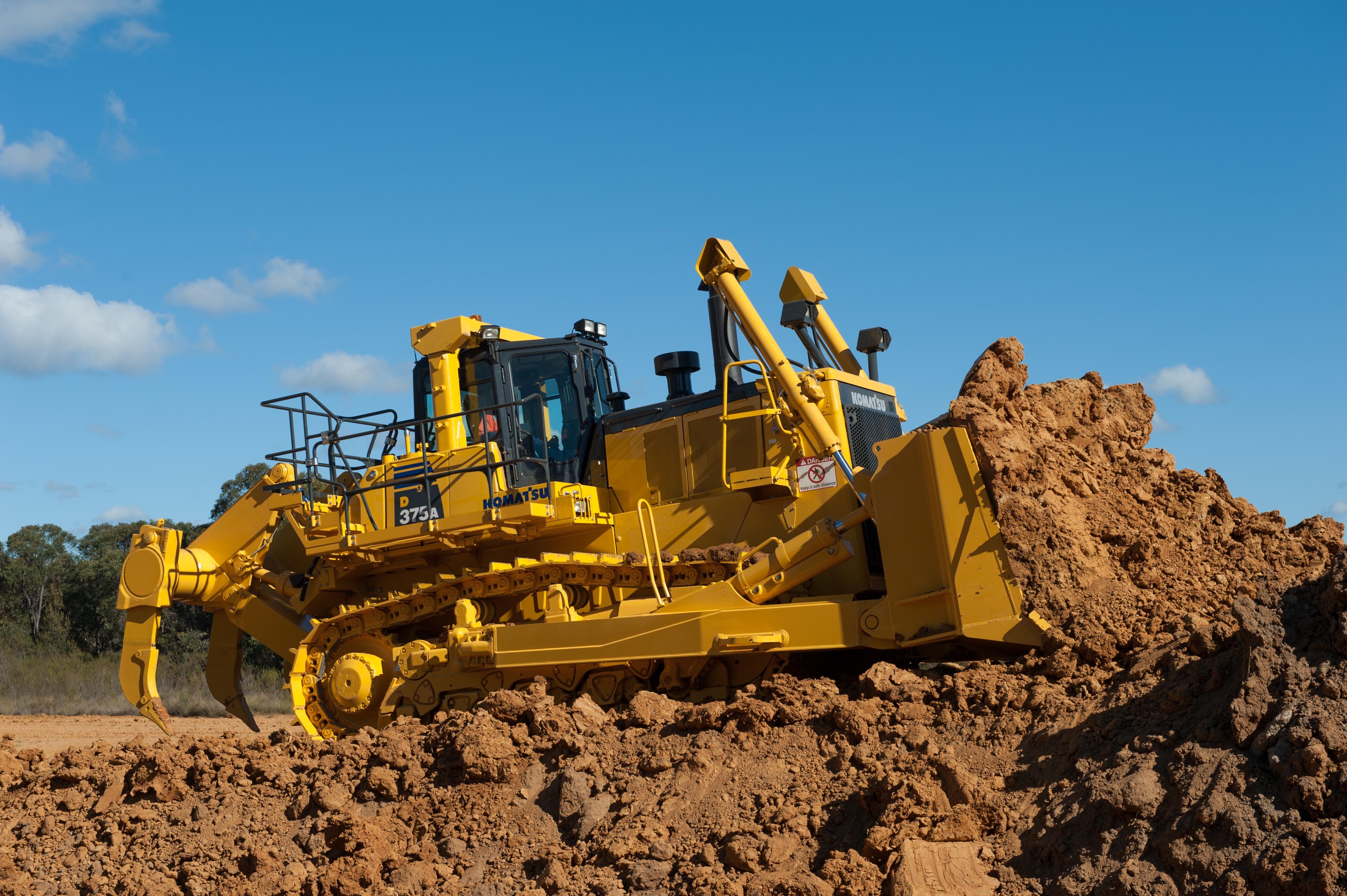 4260x2840 KOMATSU Bulldozer HD Wallpaper. 重機, Desktop