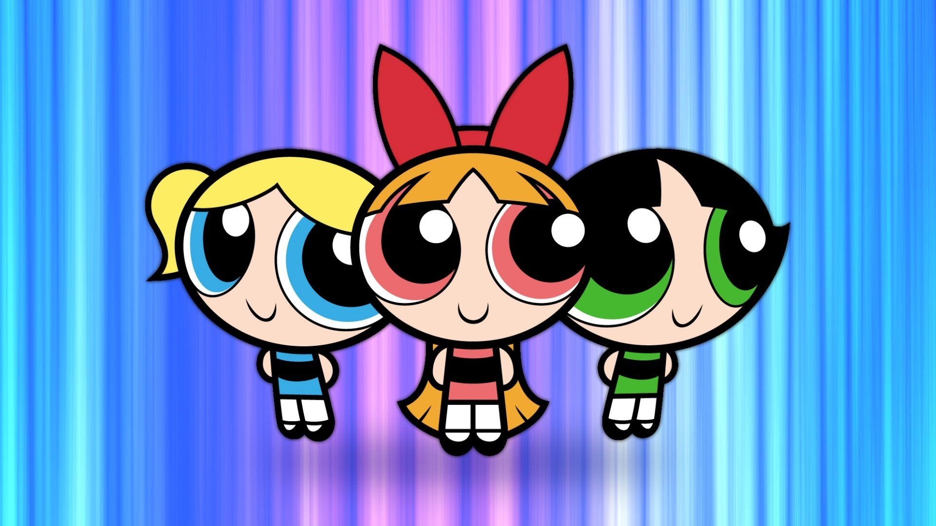 1920x1080 Powerpuff Girls Blossom and Bubbles, Desktop