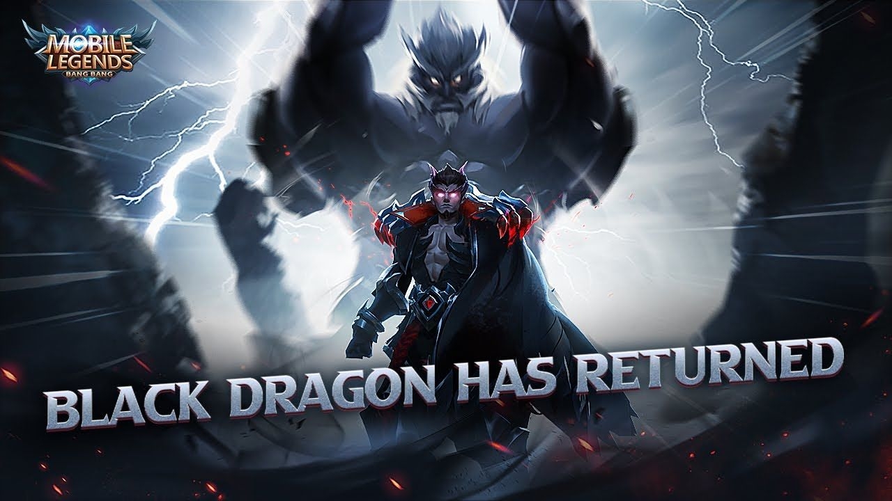 1280x720 Black Dragon Has Returned. New Hero. Yu Zhong. Mobile Legends: Bang Bang!, Desktop