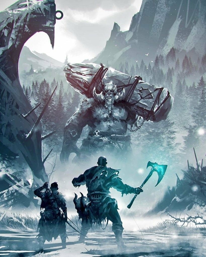 820x1030 God of War Wallpaper, Phone