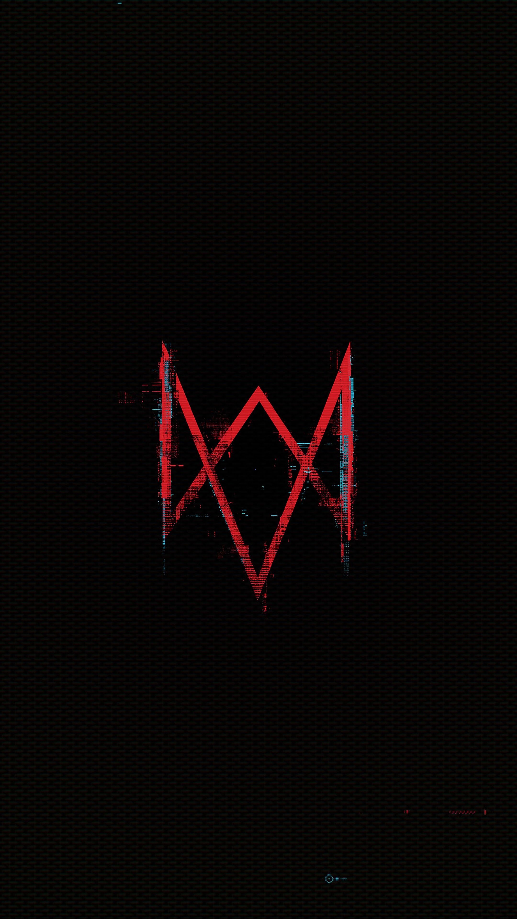 2160x3840 Watch Dogs Legion Logo 4K Wallpaper, Phone