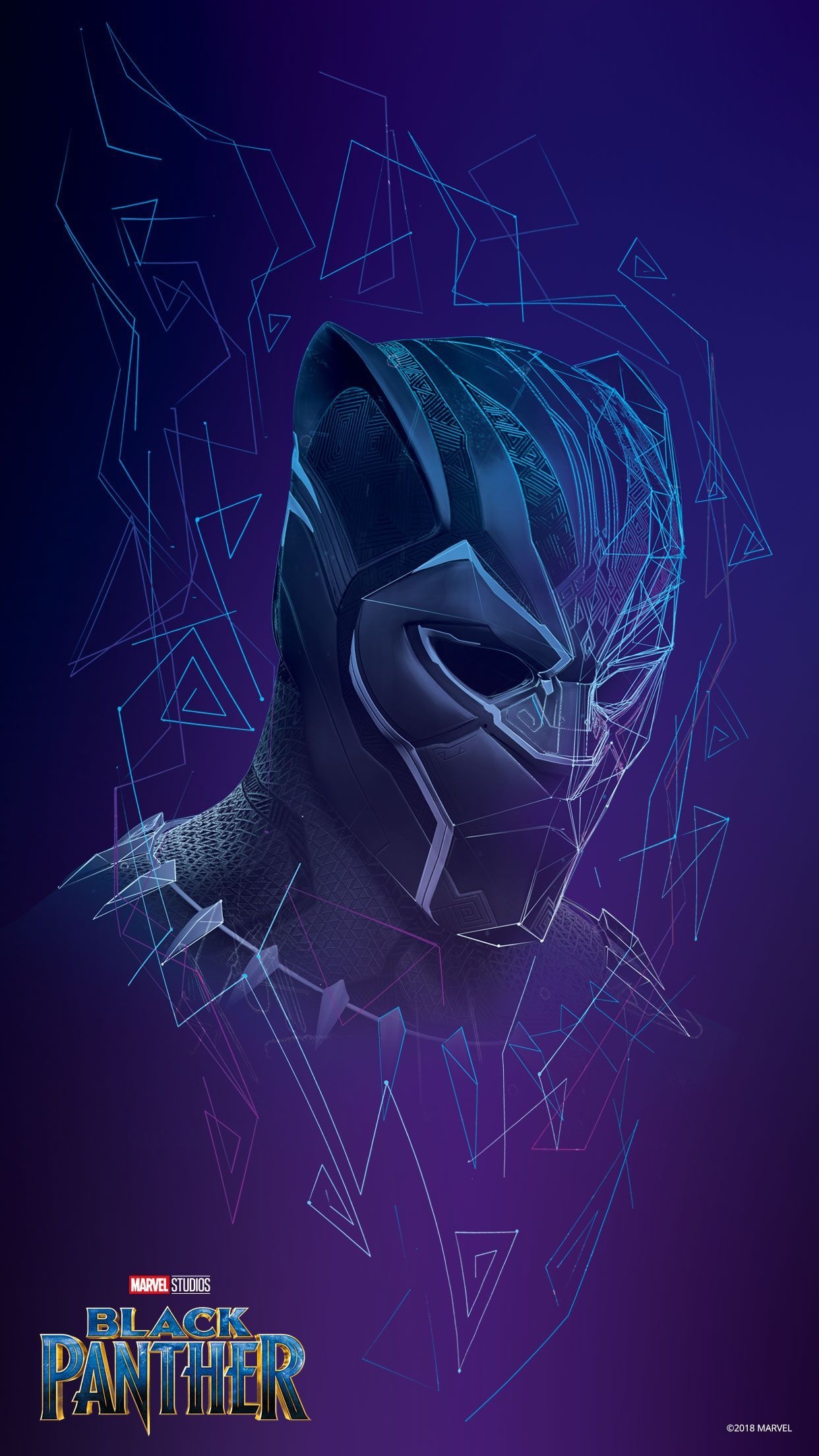 1250x2210 Black Panther Image 'black Panther' Promotional Still, Phone