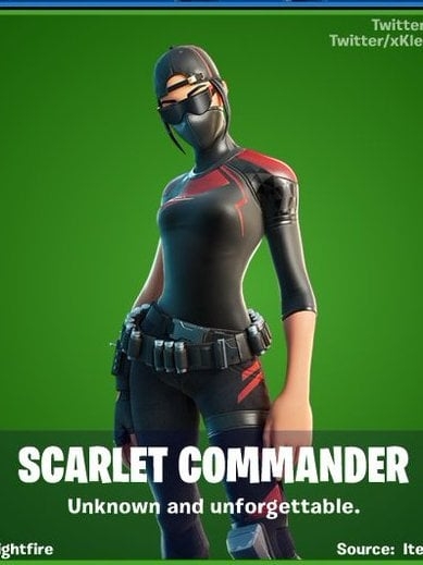 390x520 Scarlet Commander Fortnite wallpaper, Phone