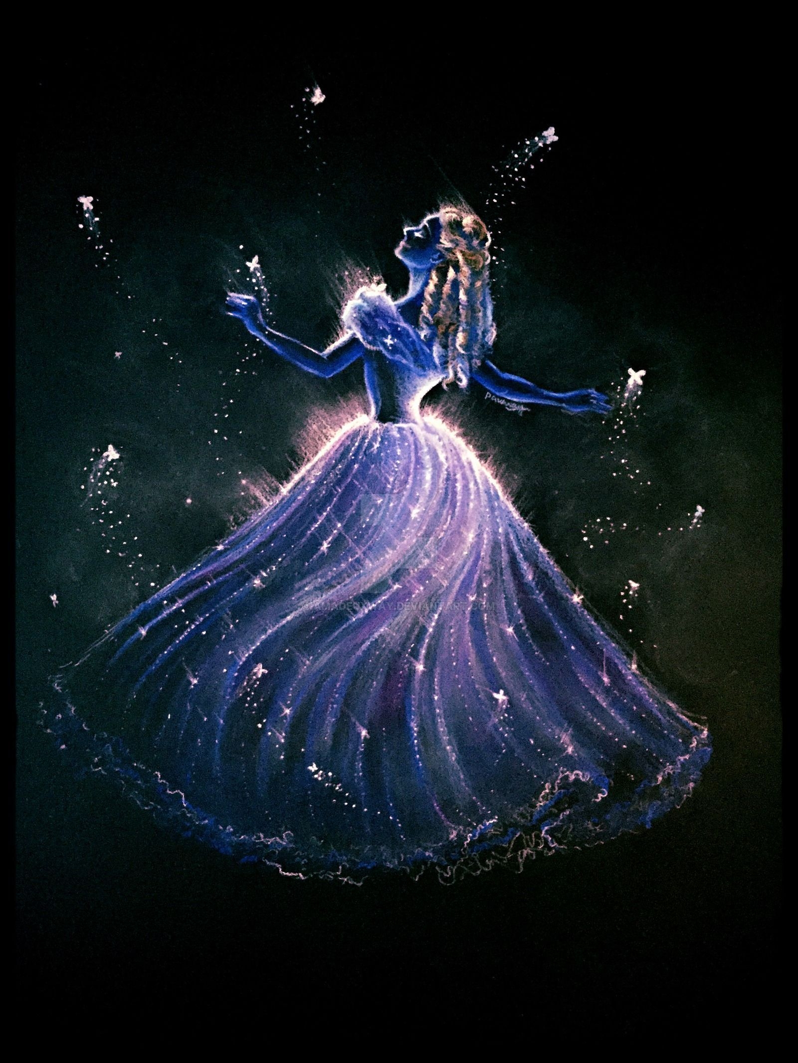 1600x2140 Cinderella art, Disney fan art, Disney.com, Phone