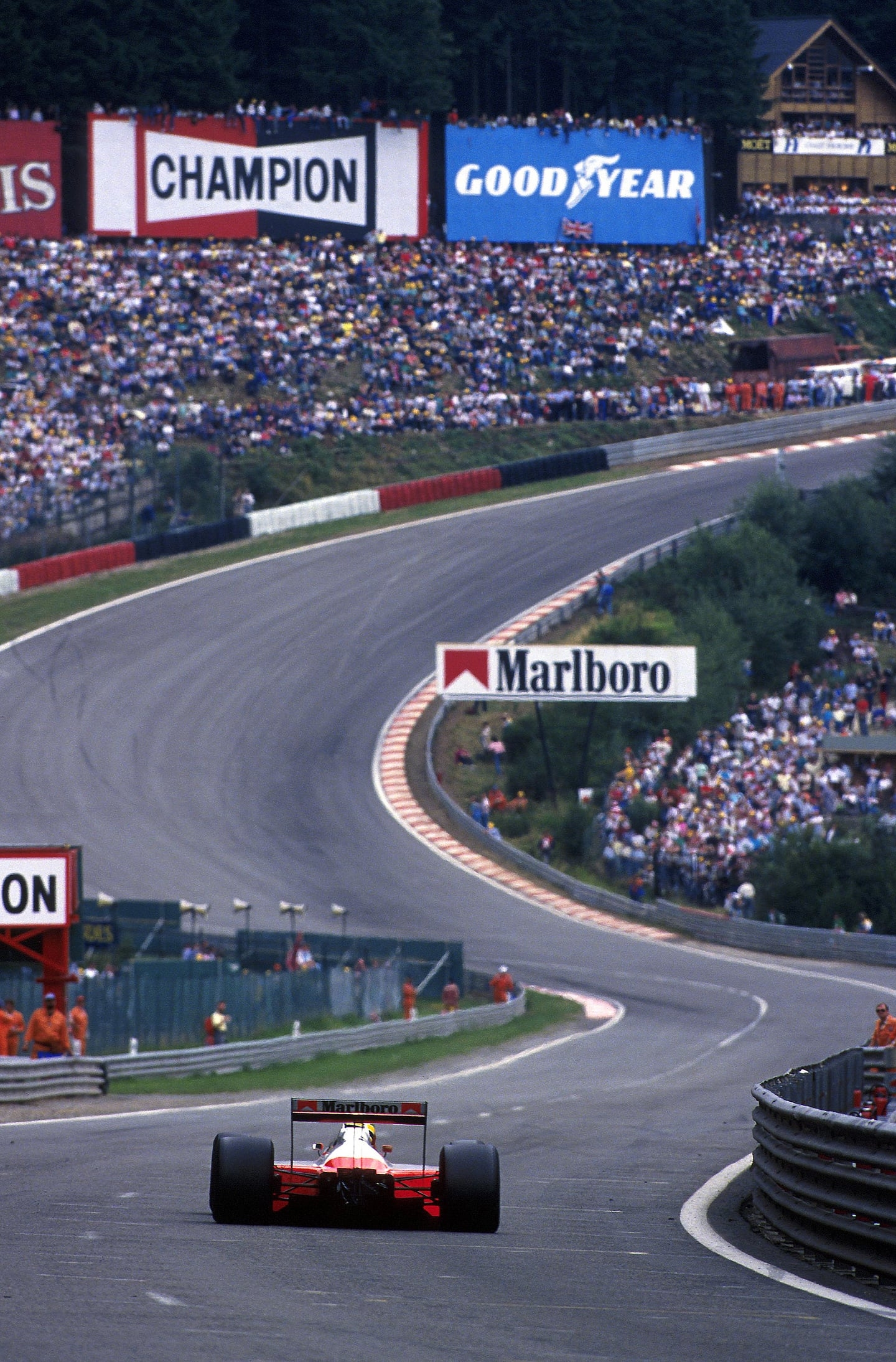 1440x2190 Ayrton Senna at Spa Francorchamps, Phone