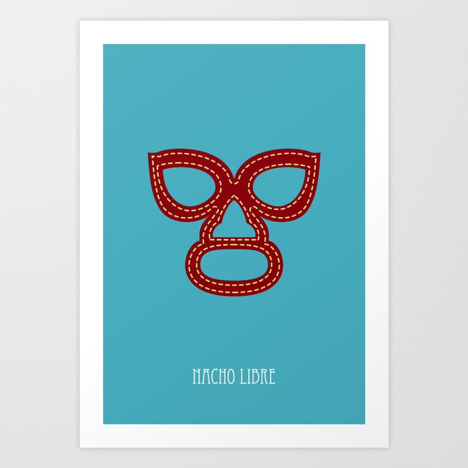 1500x1500 nacho libre Art Print, Phone