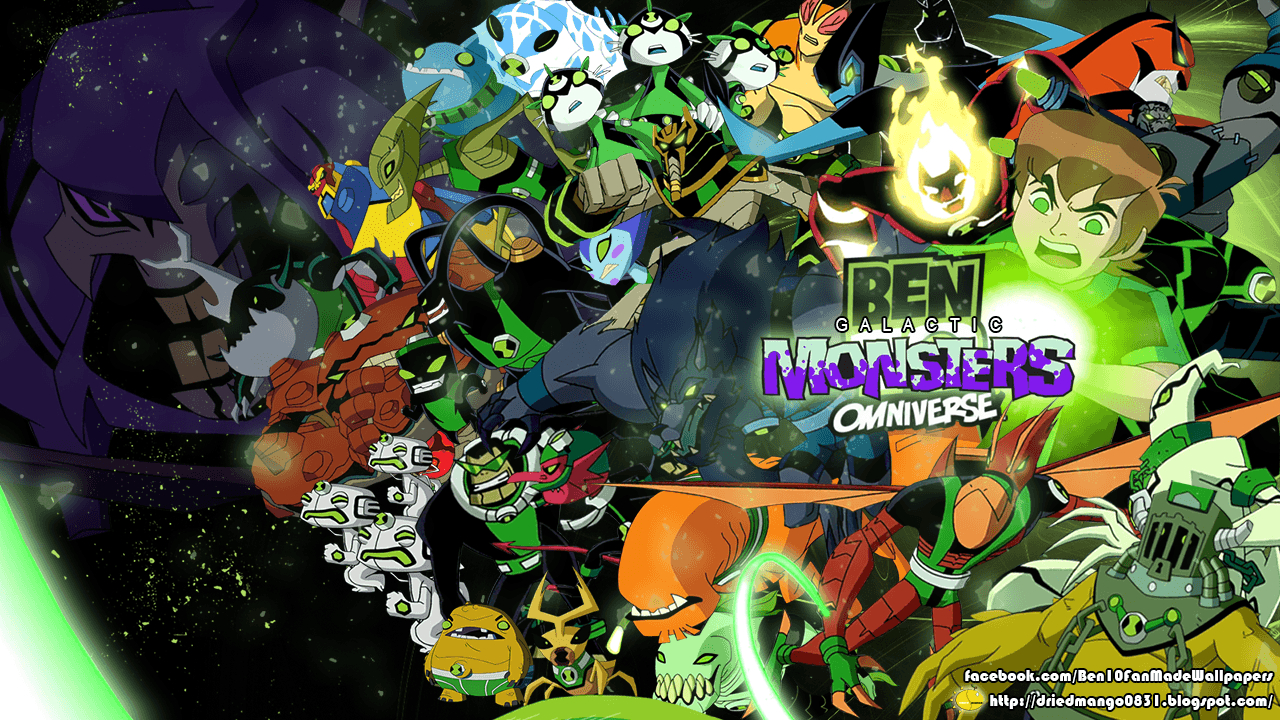 1280x720 Dried Mango: Ben 10 Omniverse Galactic Monsters Wallpaper, Desktop