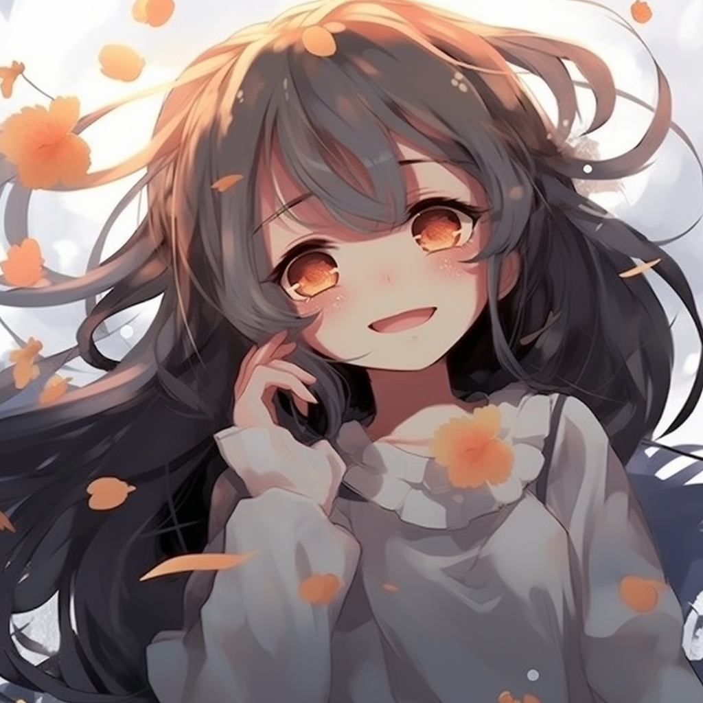 1030x1030 Brown Haired Girl Anime Pfp, HD phone, Phone