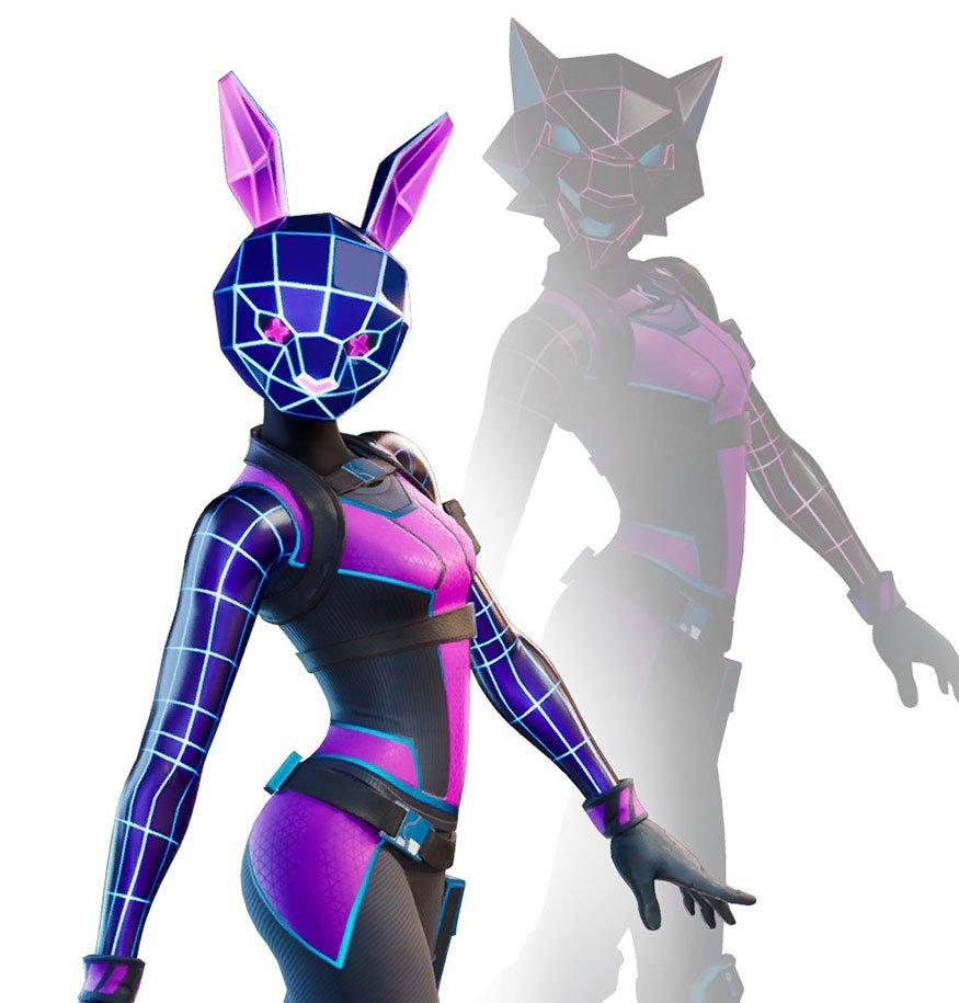 880x920 Bunnywolf Fortnite wallpaper, Phone