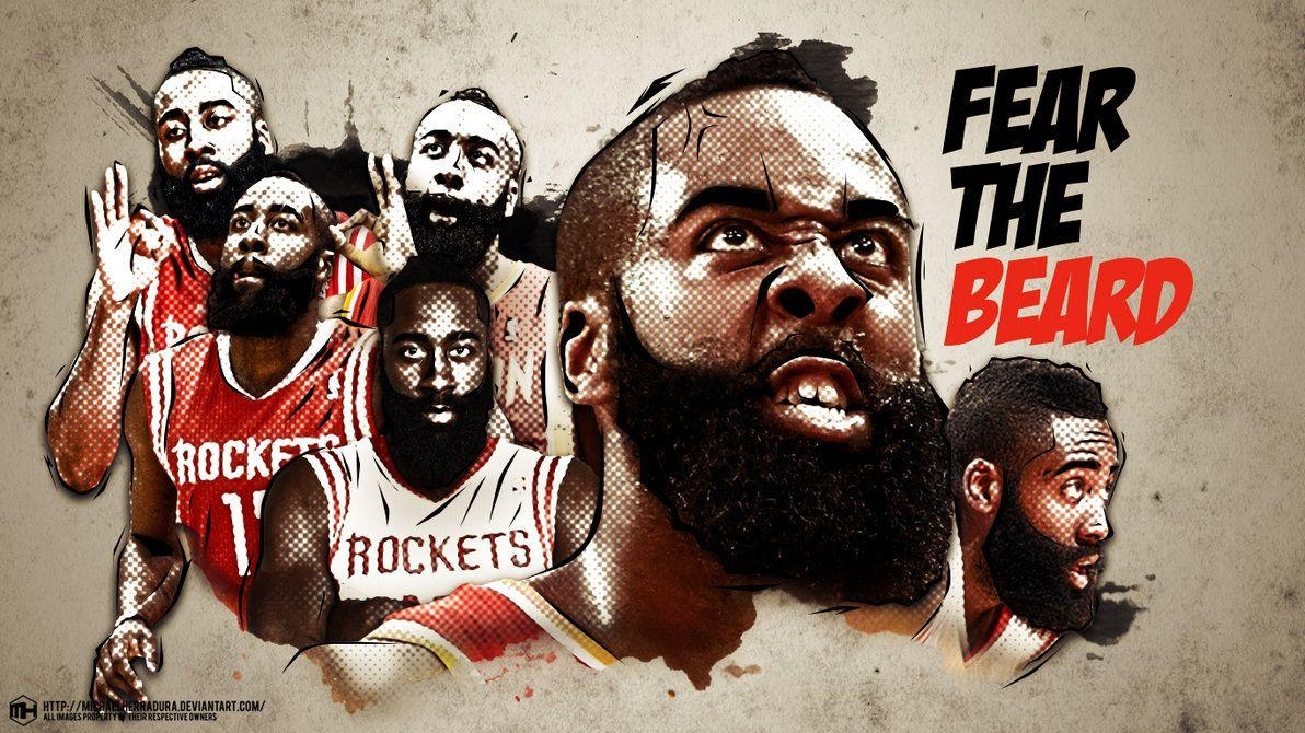 1200x670 James Harden Fear the Beard wallpaper ver 2, Desktop