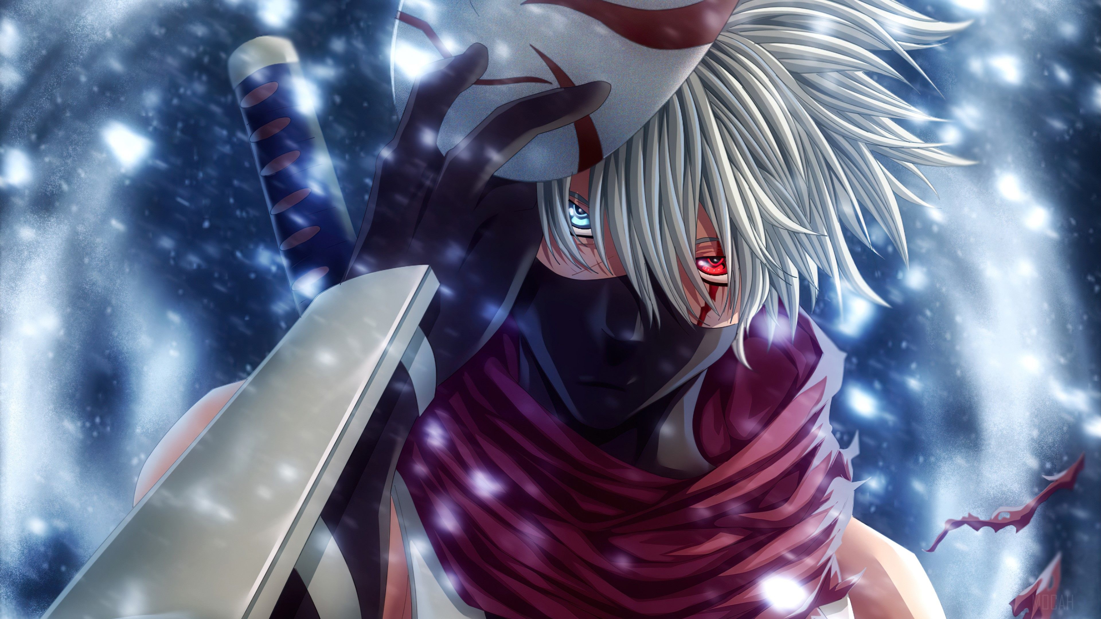 3840x2160 Kakashi Hatake, Sharingan, Anbu, Ninja, Mask, Naruto Anime, Anime 4k wallpaper Gallery HD Wallpaper, Desktop