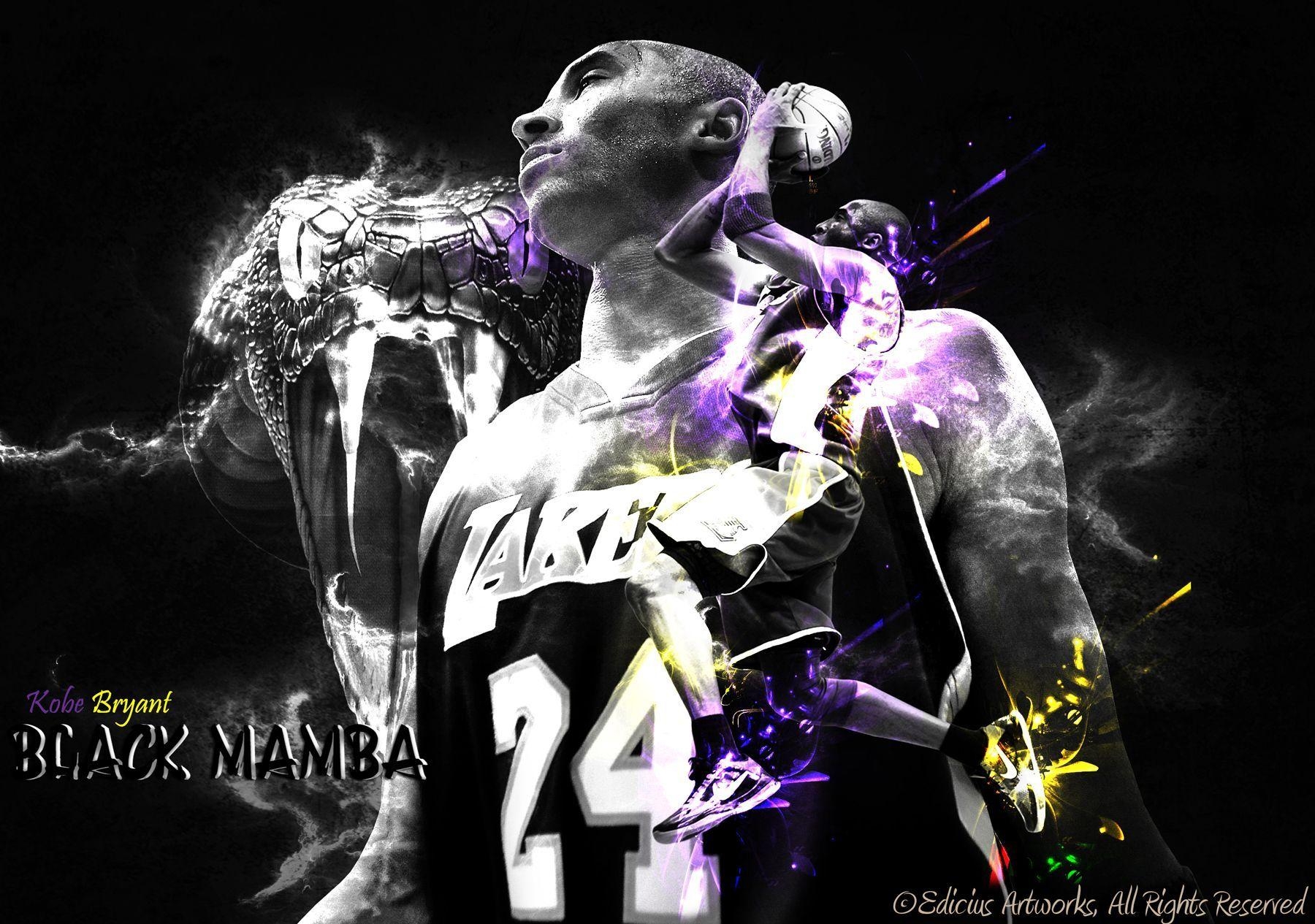 1800x1270 Kobe Bryant (Black Mamba) This is by far the best wallpaper i have, Desktop