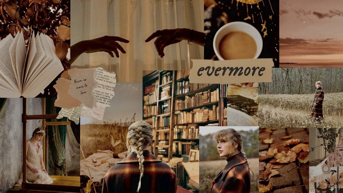 1200x680 evermore collage. Taylor swift, Desktop