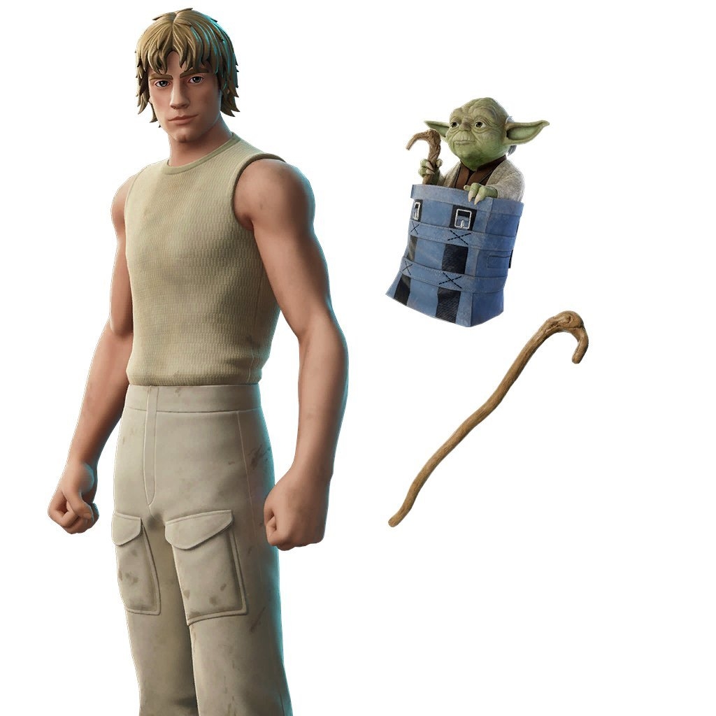 1030x1030 Dagobah Luke Fortnite wallpaper, Phone