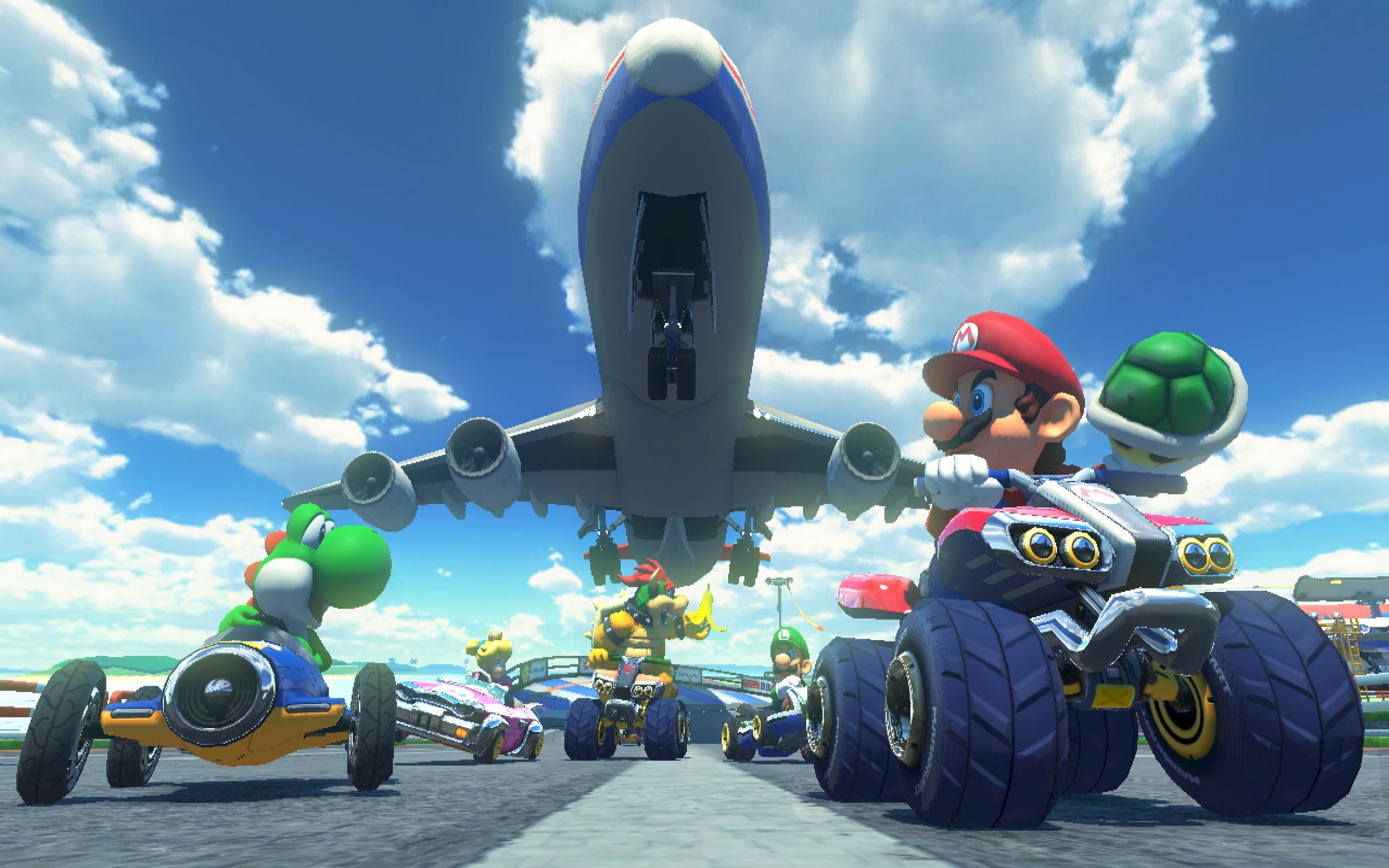 2560x1600 Mario Kart 8 Wallpaper HD, Desktop