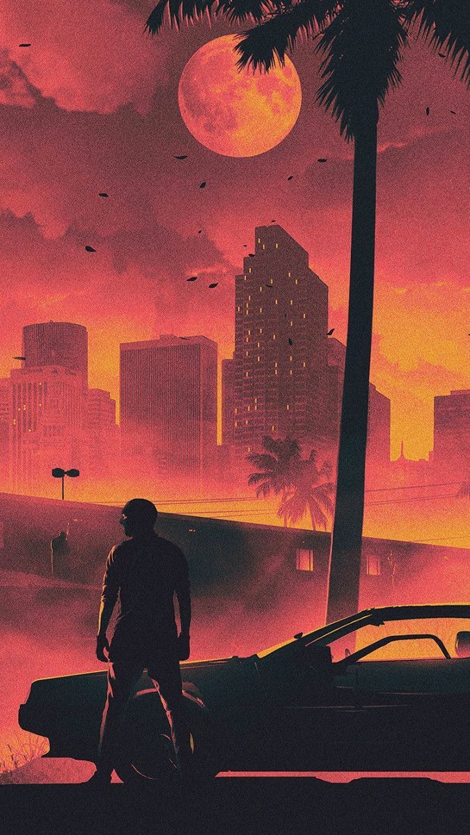 680x1200 Wallpaper That Will Look Perfect On Your iPhone. Miami wallpaper, Vaporwave wallpaper, Art wallpaper, Phone