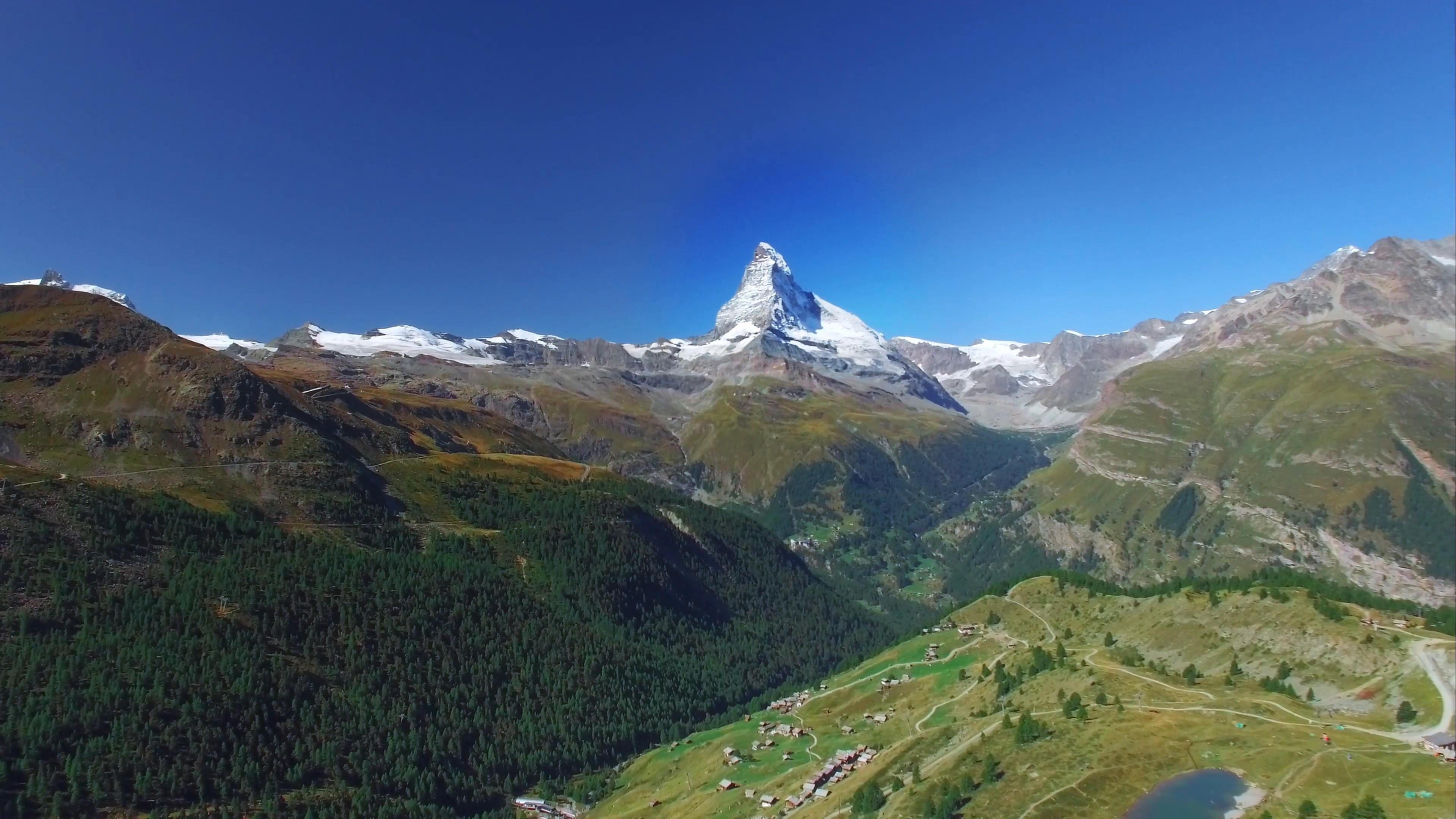 3840x2160 Matterhorn Mountain's Most Famous Landmark And Symbol, Desktop