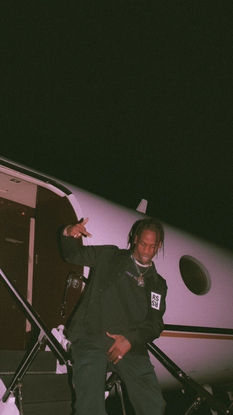 750x1340 Travis Scott (Jet). iPhone wallpaper for guys, Rapper wallpaper iphone, Tupac picture, Phone