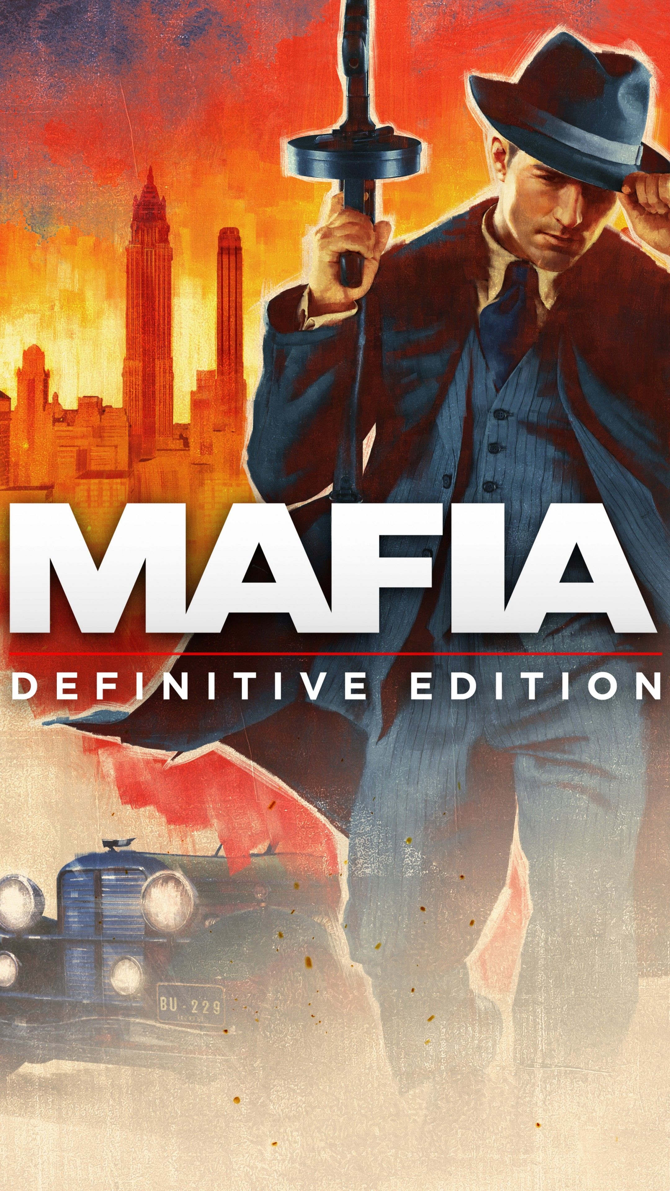 2160x3840 Wallpaper Mafia: Definitive Edition, Mafia: Trilogy, artwork, 5K, Games, Phone