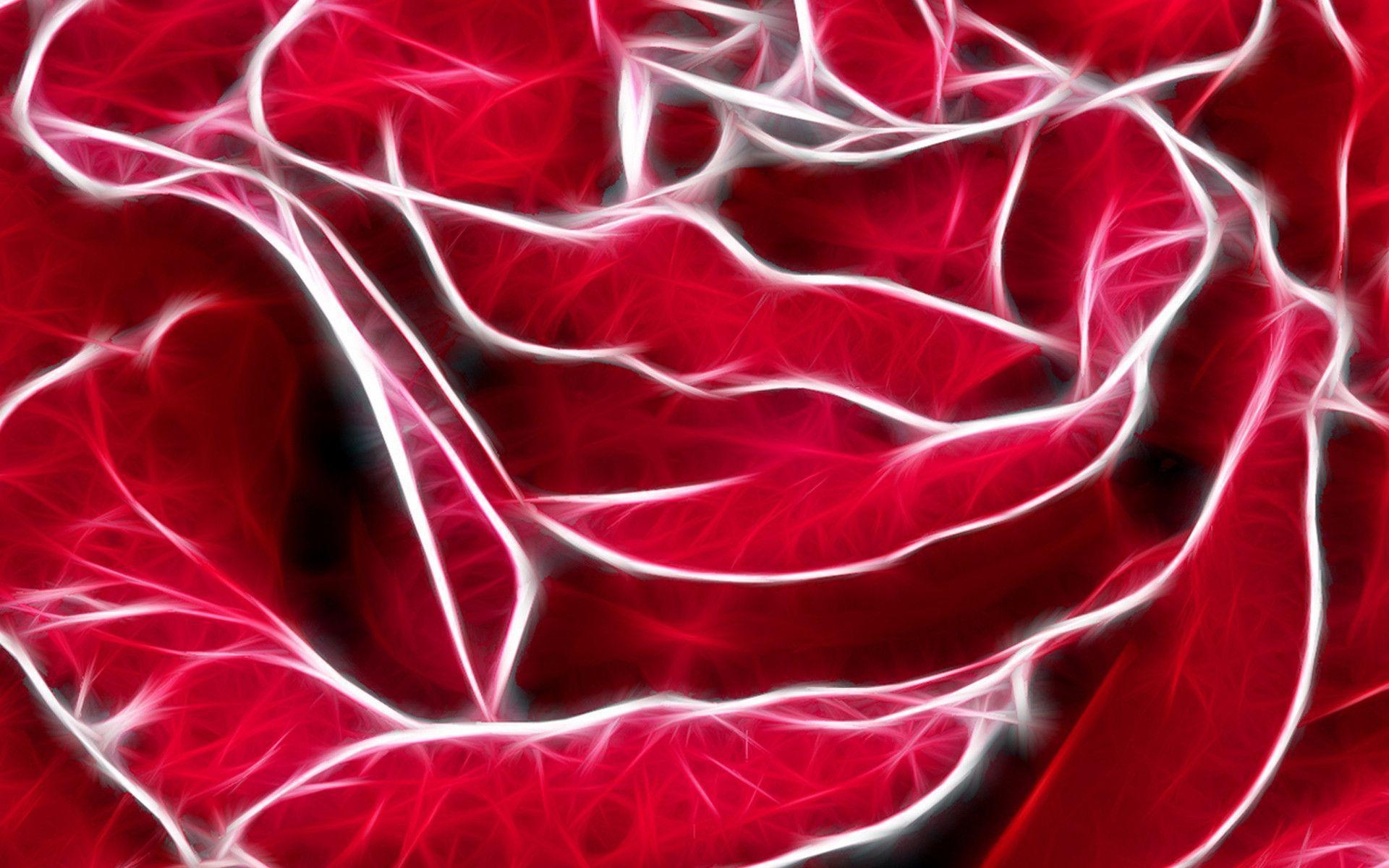 1920x1200 Red Neon Background, Desktop