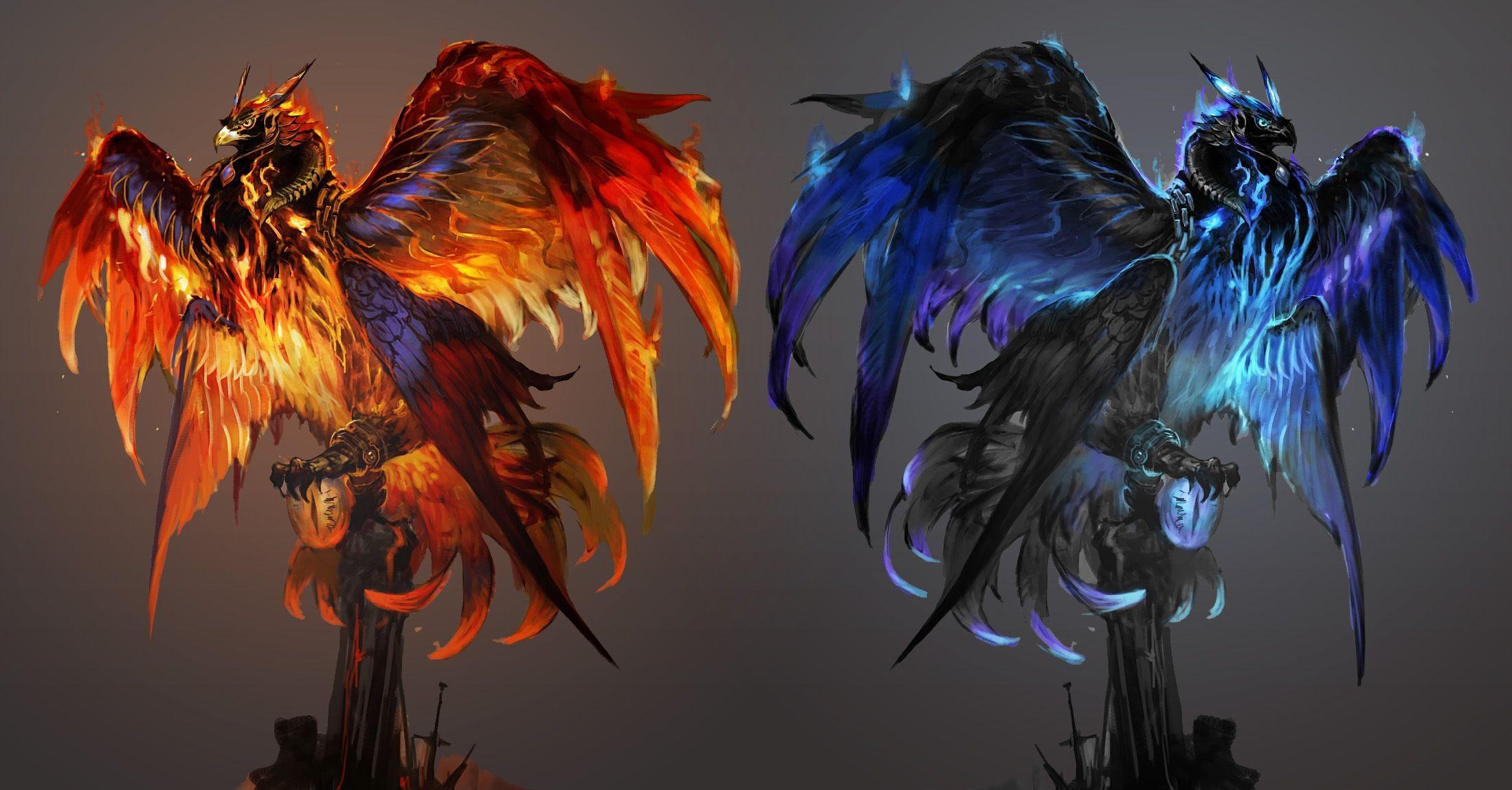 2200x1150 Phoenix. Phoenix, Phoenix bird, Desktop