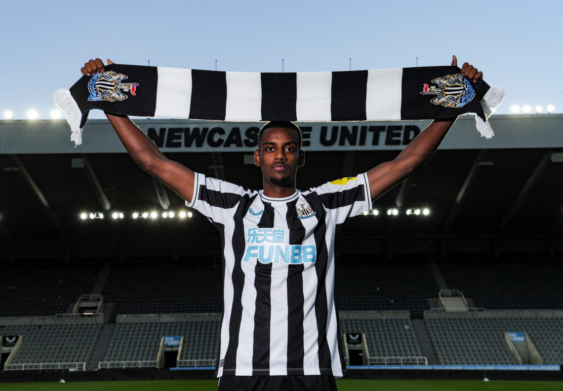 1140x800 Alexander Isak spoke to Emil Krafth about joining Newcastle United, Desktop