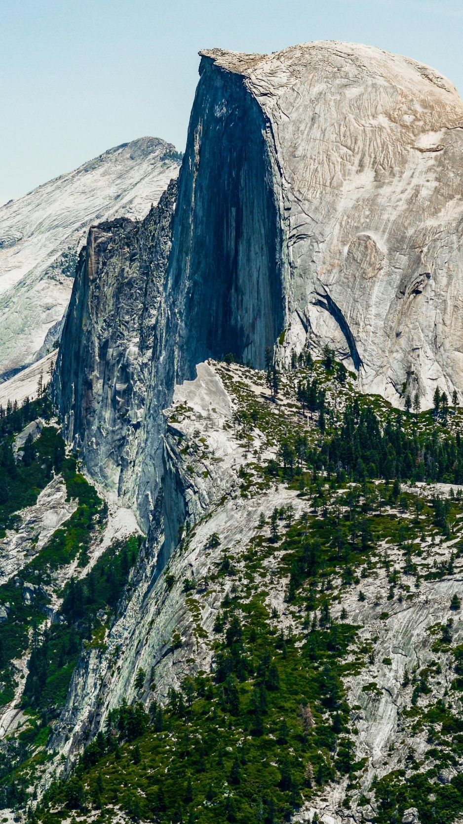 940x1670 Download Half Dome, mountain, Yosemite, National Park, California, Phone