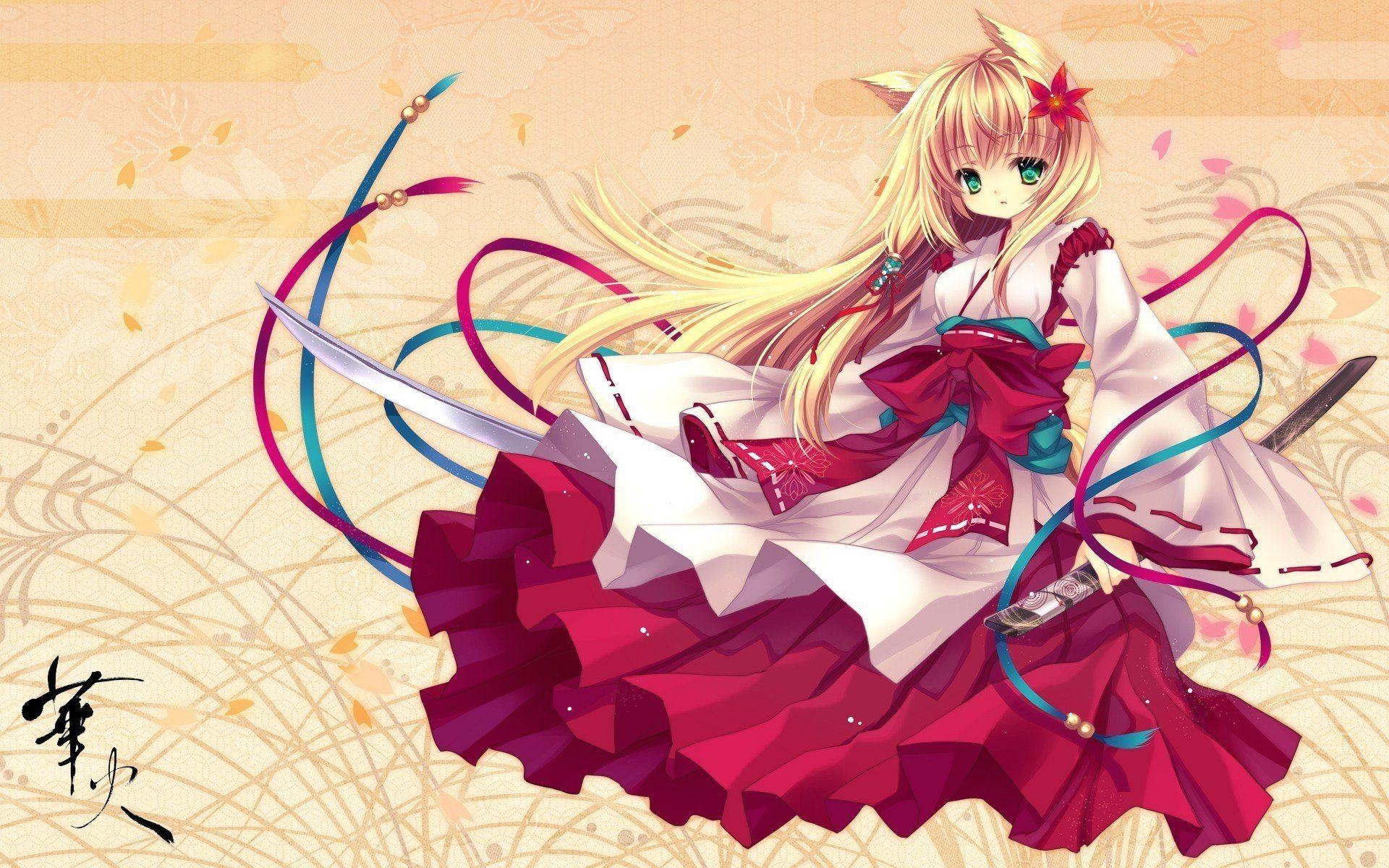 1920x1200 Anime Girl In Kimono Wallpaper 935860, Desktop