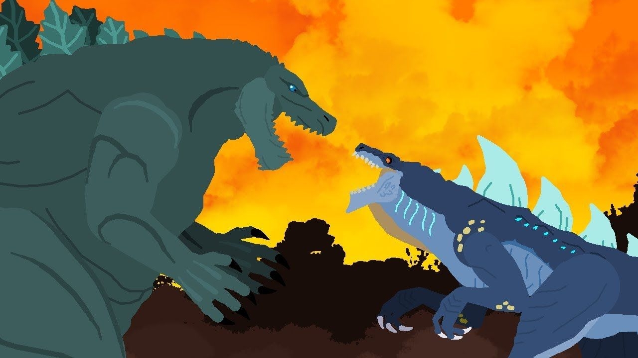 1280x720 Godzilla Earth vs Zilla Jr. DinoMania Cartoons. Godzilla funny, Godzilla wallpaper, Godzilla birthday, Desktop