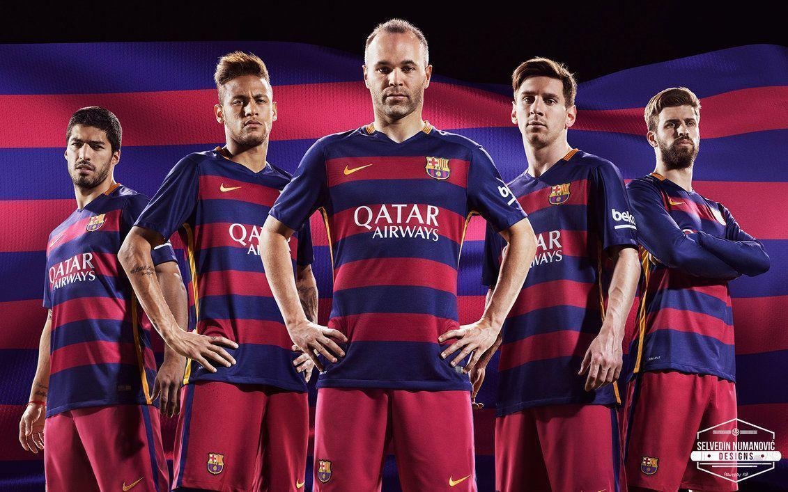 1140x710 FC Barcelona 2015 16 HD WALLPAPER, Desktop