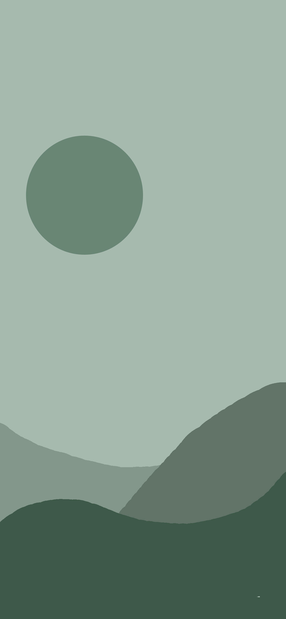 1170x2540 Sage Green Aesthetic Wallpaper, Boho Abstract iPhone Wallpaper, Phone