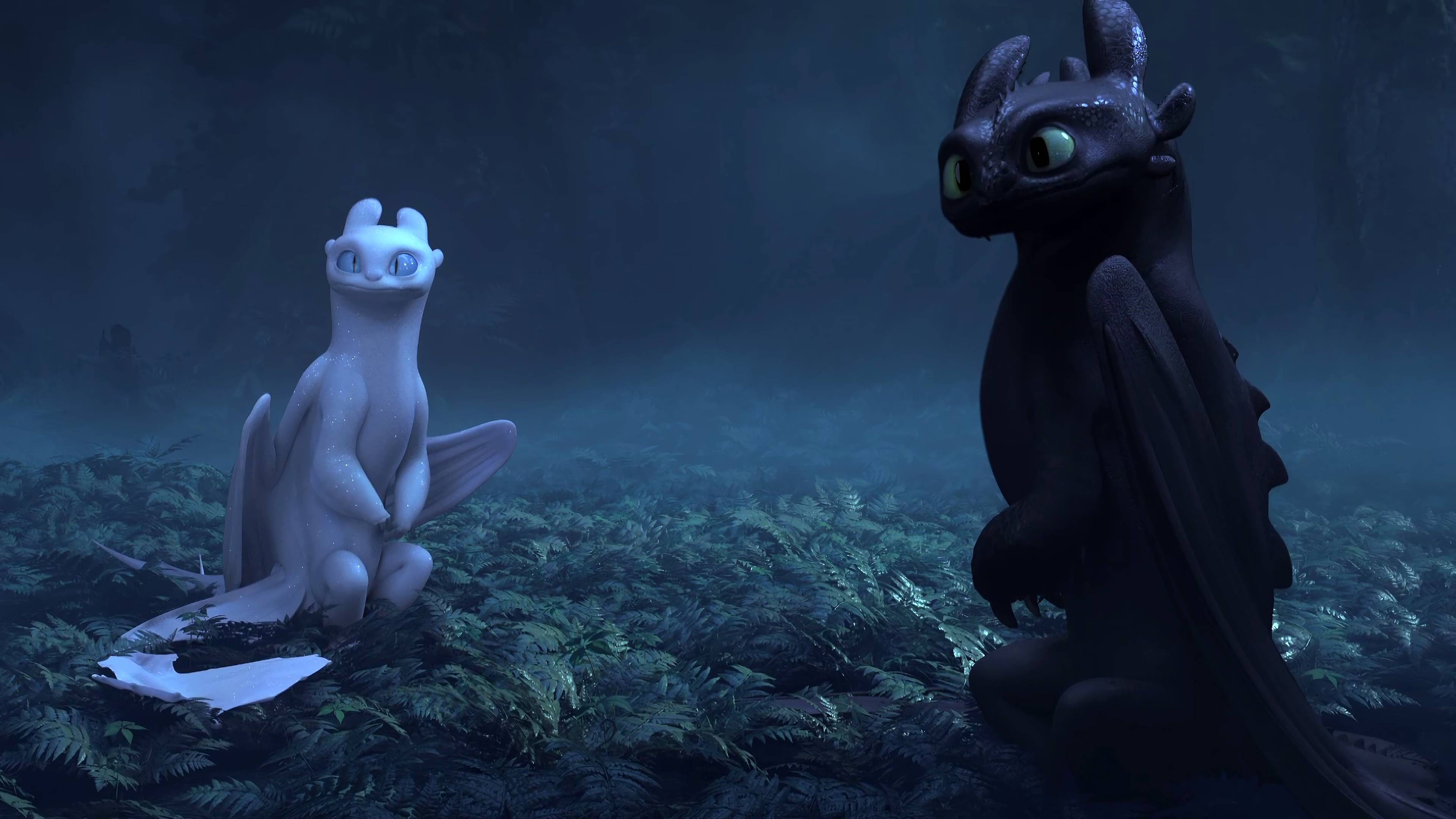 3840x2160 How to Train Your Dragon: The Hidden World Toothless Night Fury, Desktop