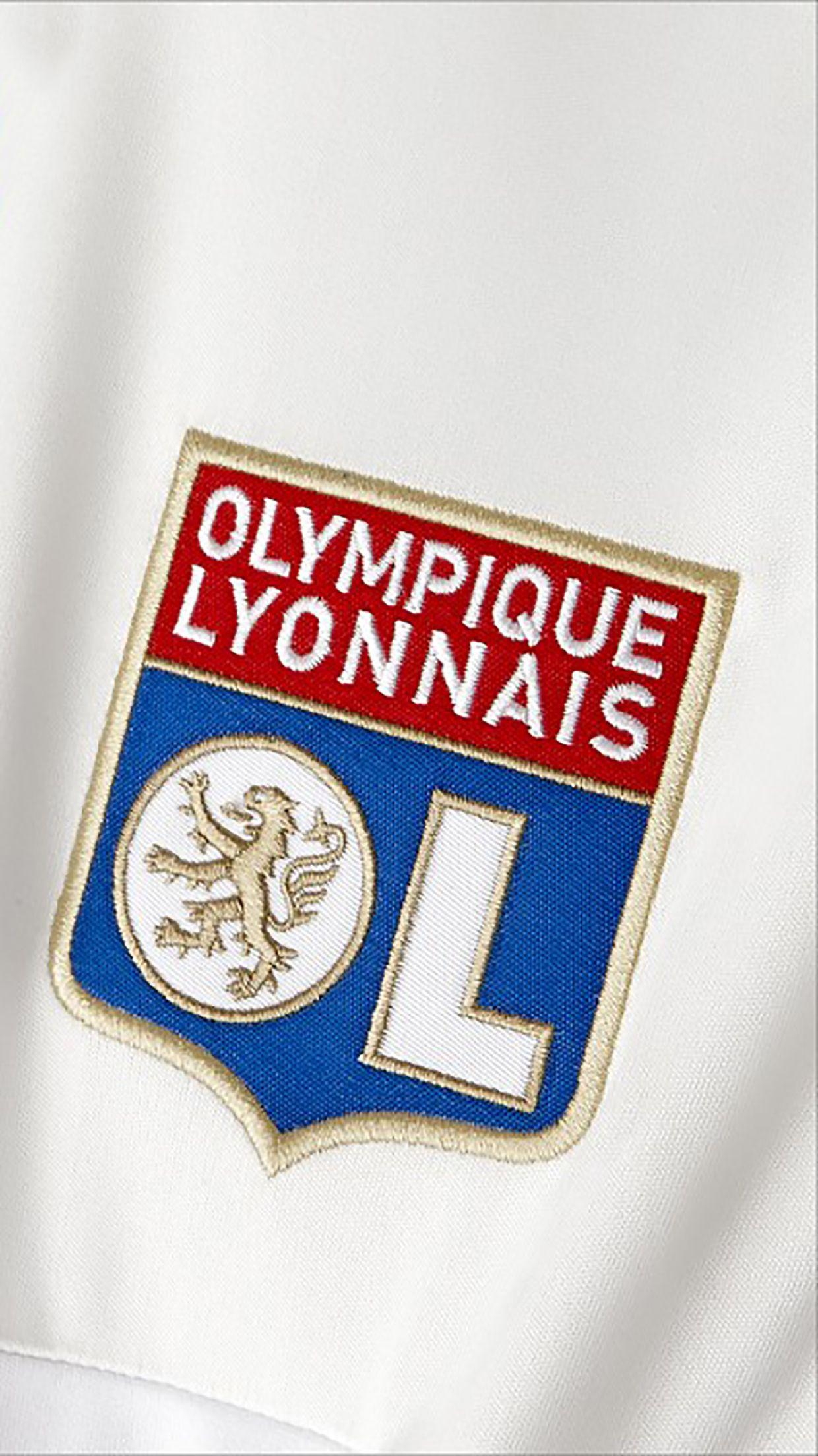 1240x2210 Olympique Lyonnais, Logo 1 Wallpaper for iPhone X, 6, Phone