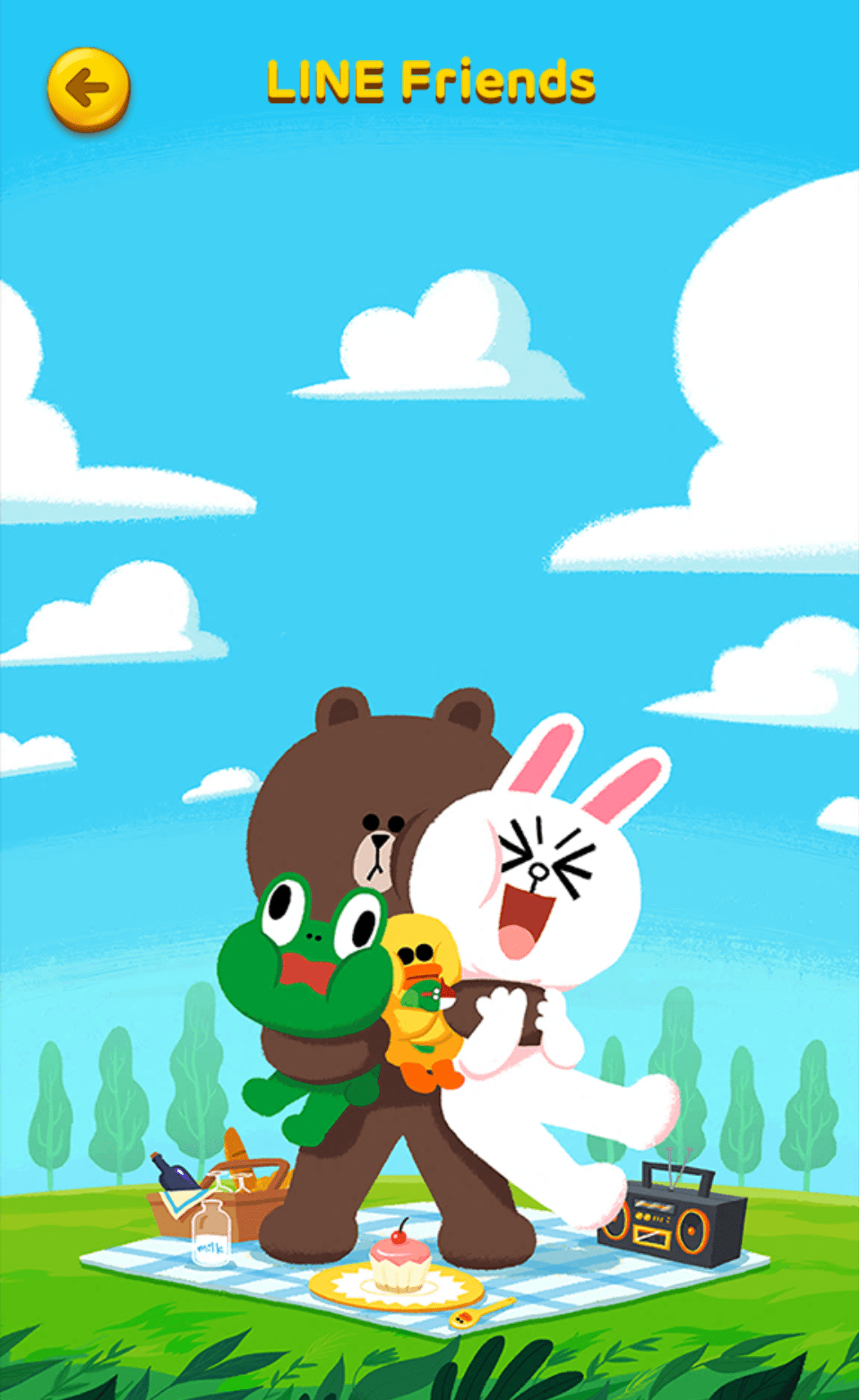 960x1570 Choco Line Friends Wallpaper, Phone