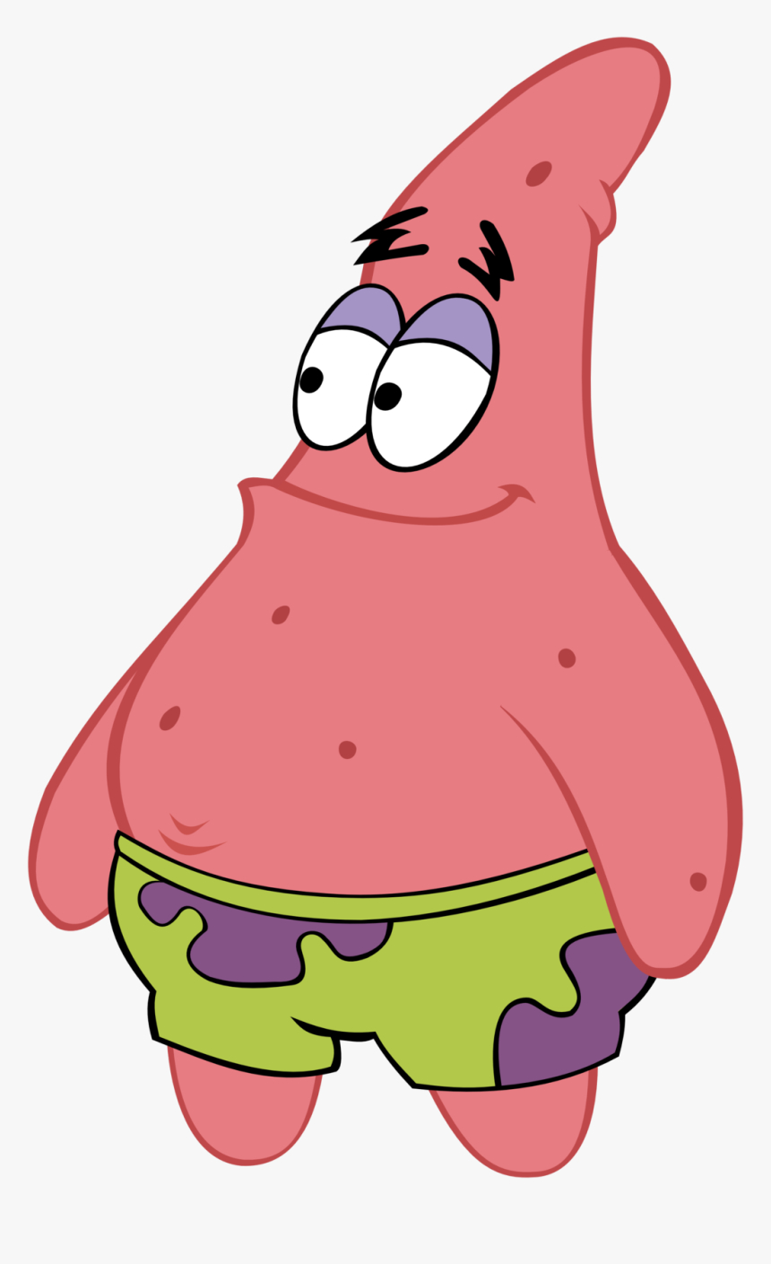 860x1410 Patrick Star Clipart For Print Star Transparent Background, HD Png Download, Phone