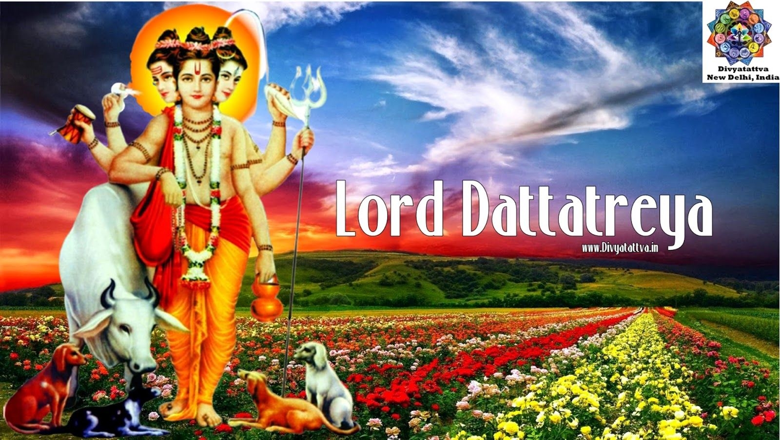 1600x910 Lord Dattatreya Beautiful Landscapes, Desktop