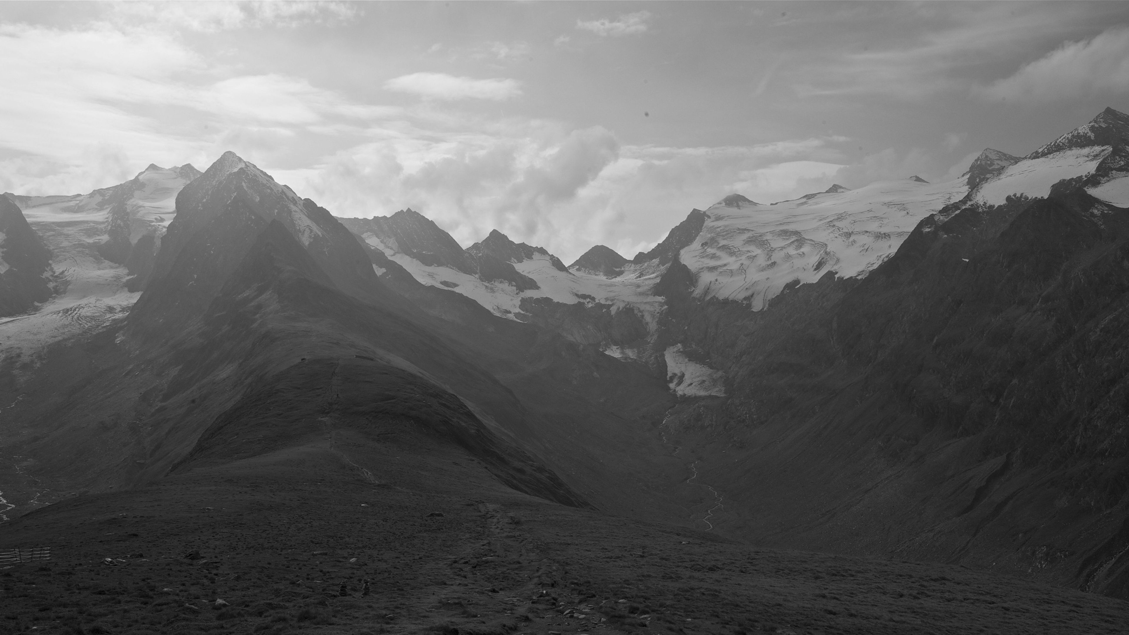 3840x2160 Free download Wallpaper  mountains distance sky black and white 4K [] for your Desktop, Mobile & Tablet. Explore 4K Black and White Wallpaper. Black And White HD Wallpaper, Desktop