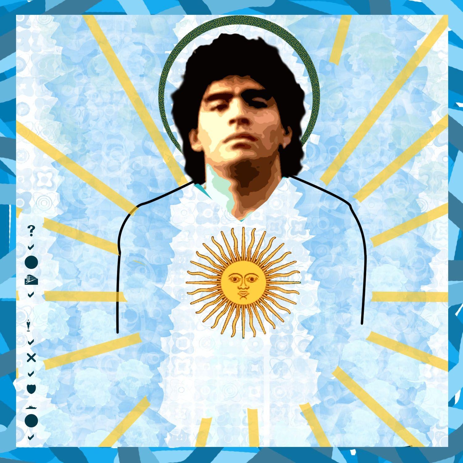 1500x1500 Diego Maradona wallpaper, Football Picture and Photo, Phone