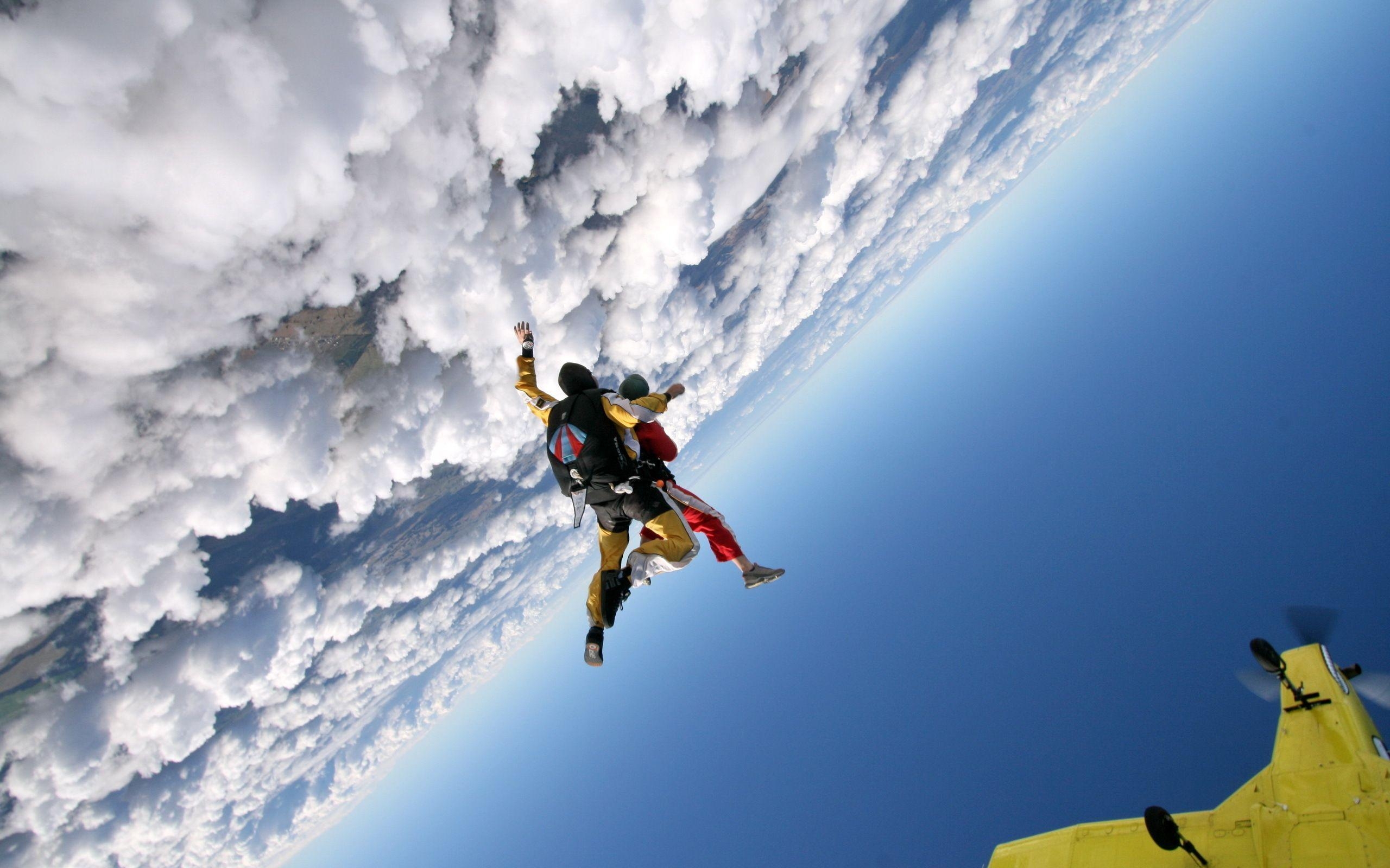 2560x1600 Skydiving HD Wallpaper, Desktop